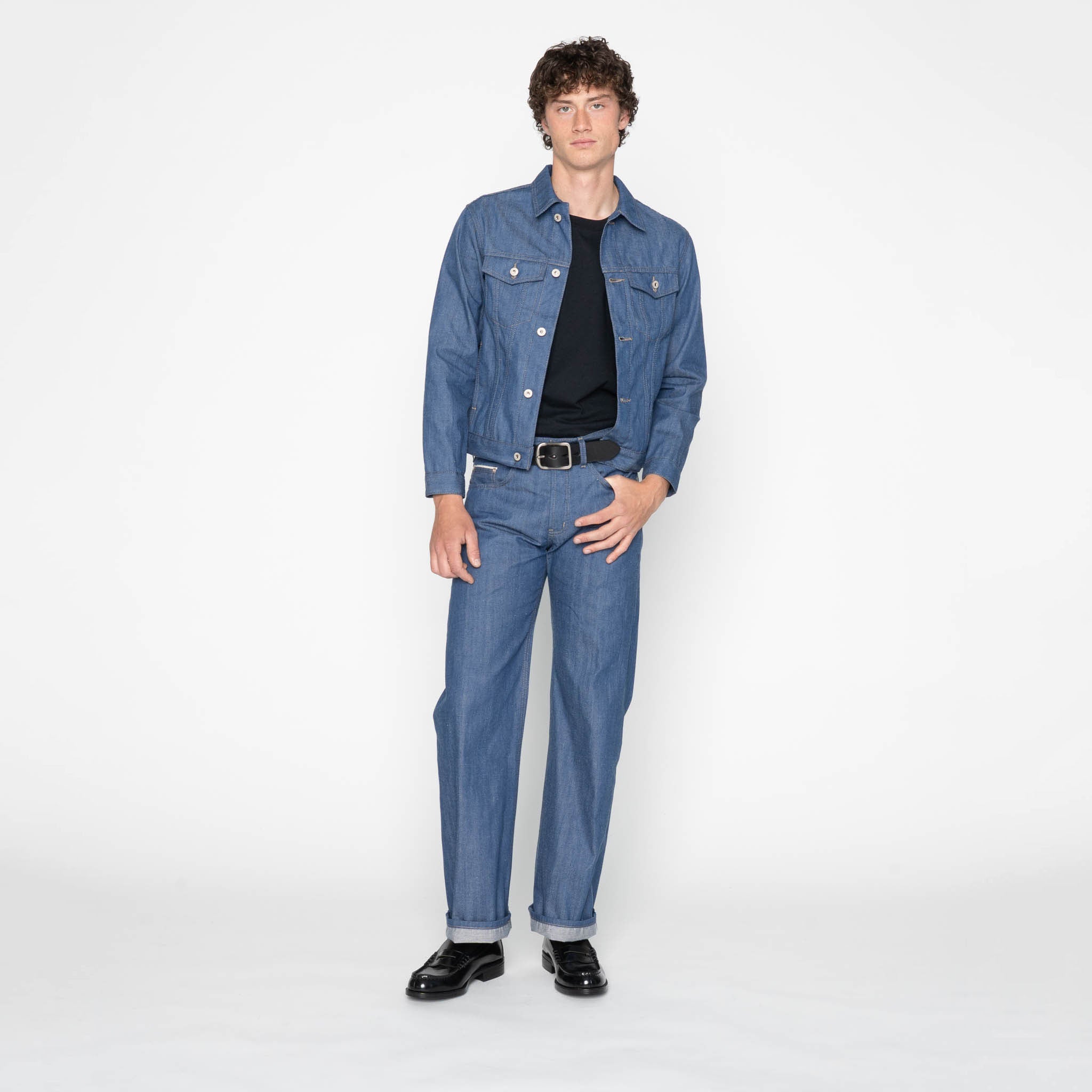 Denim Jacket - The Cat’s Pajamas Selvedge - Blue by Naked & Famous Denim