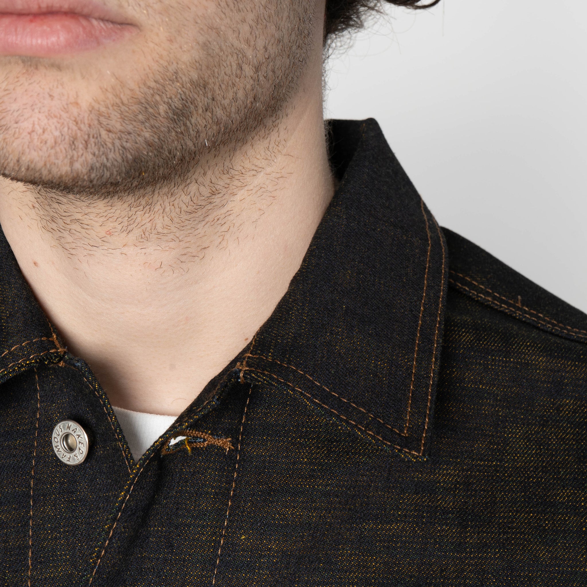 Denim Jacket - Citrus Kasuri Selvedge by Naked & Famous Denim