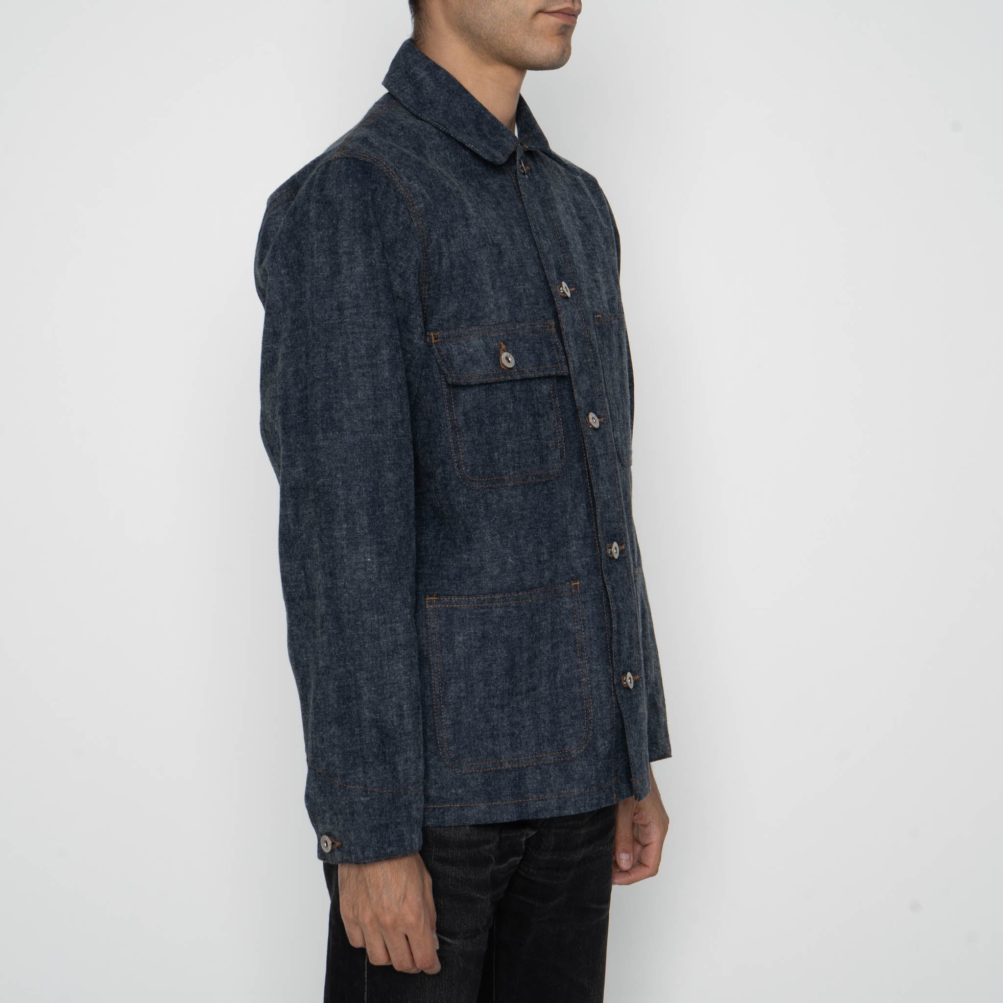 Chore Coat - Max Brush Selvedge - Indigo