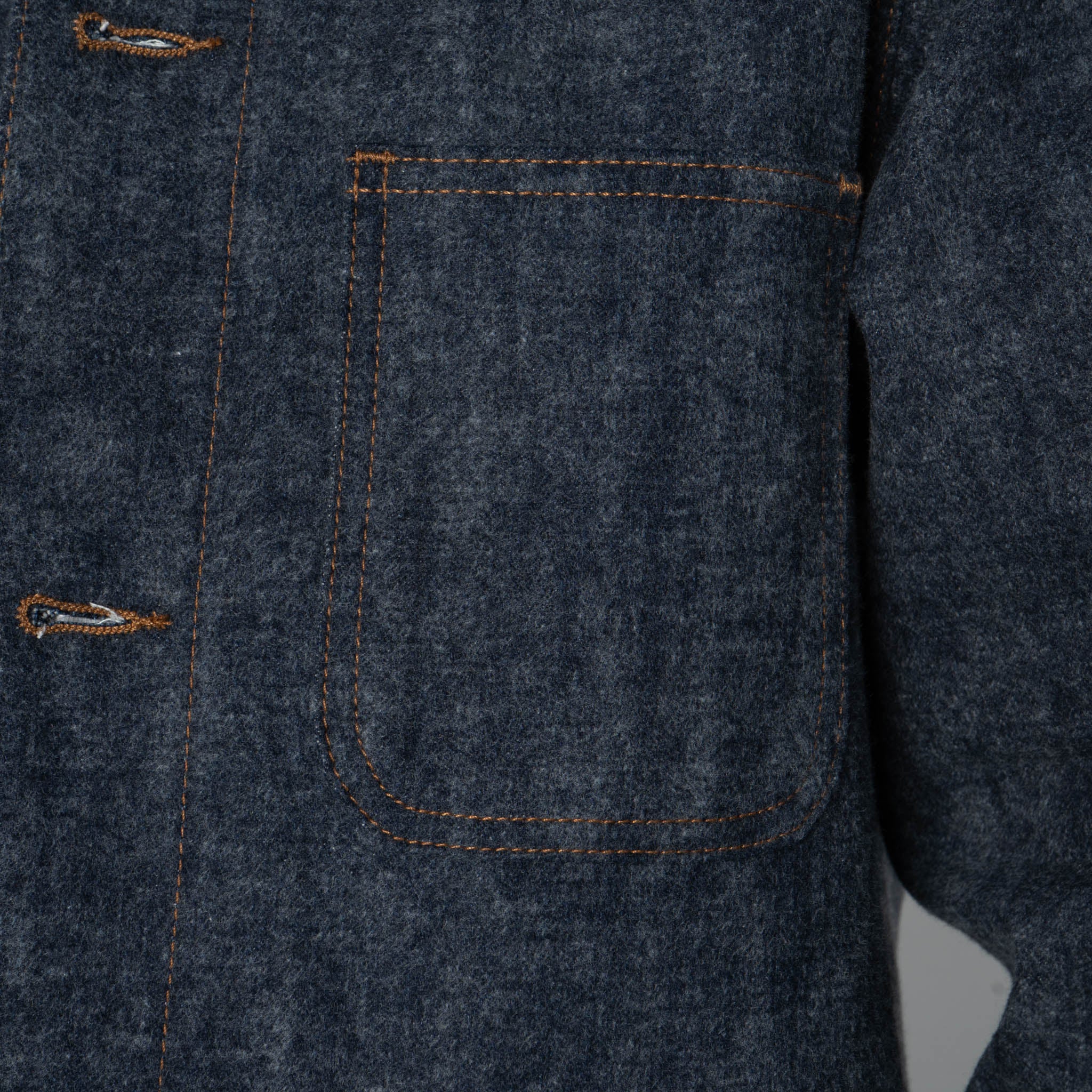 Chore Coat - Max Brush Selvedge - Indigo