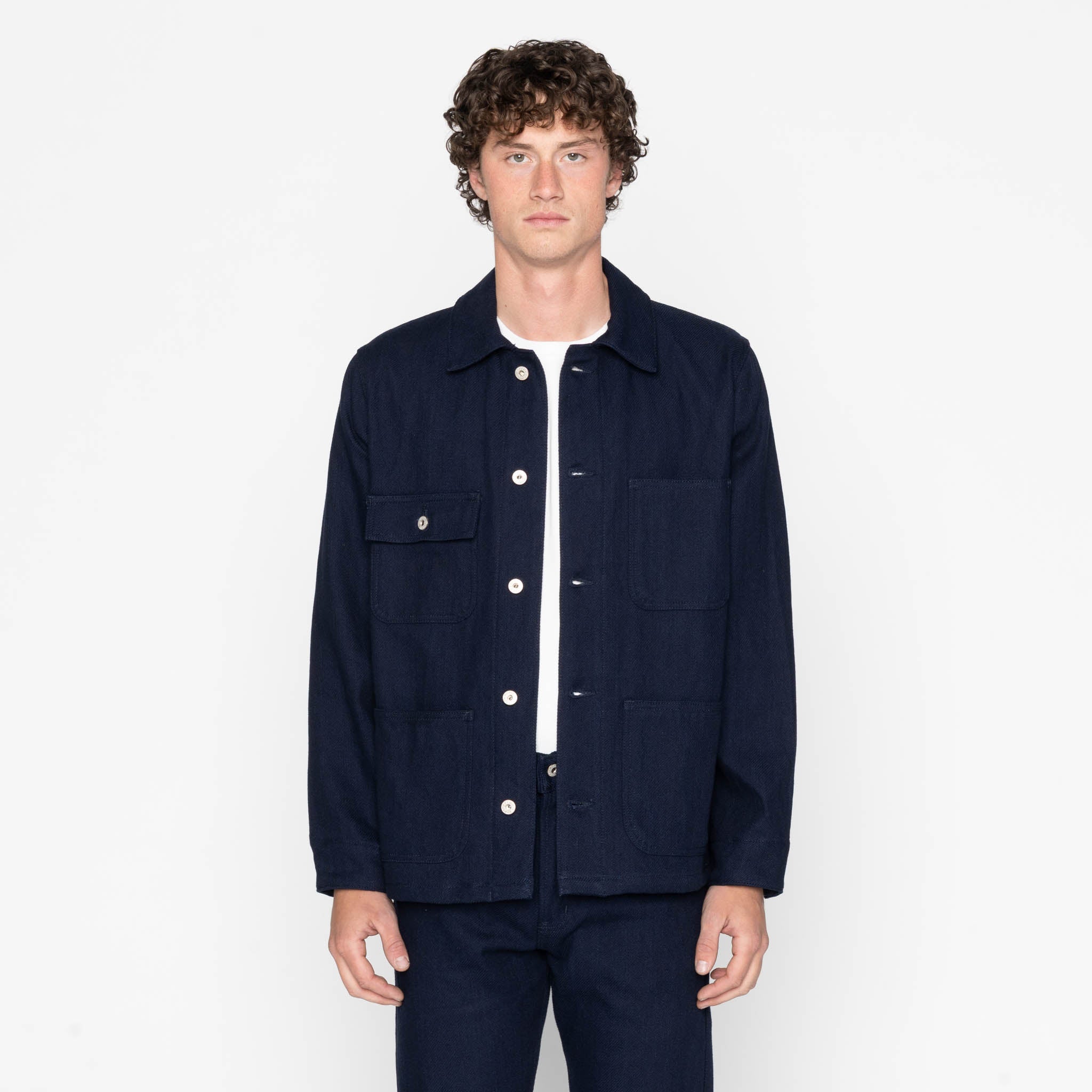 Chore Coat - Maekake Dobby by Naked & Famous Denim