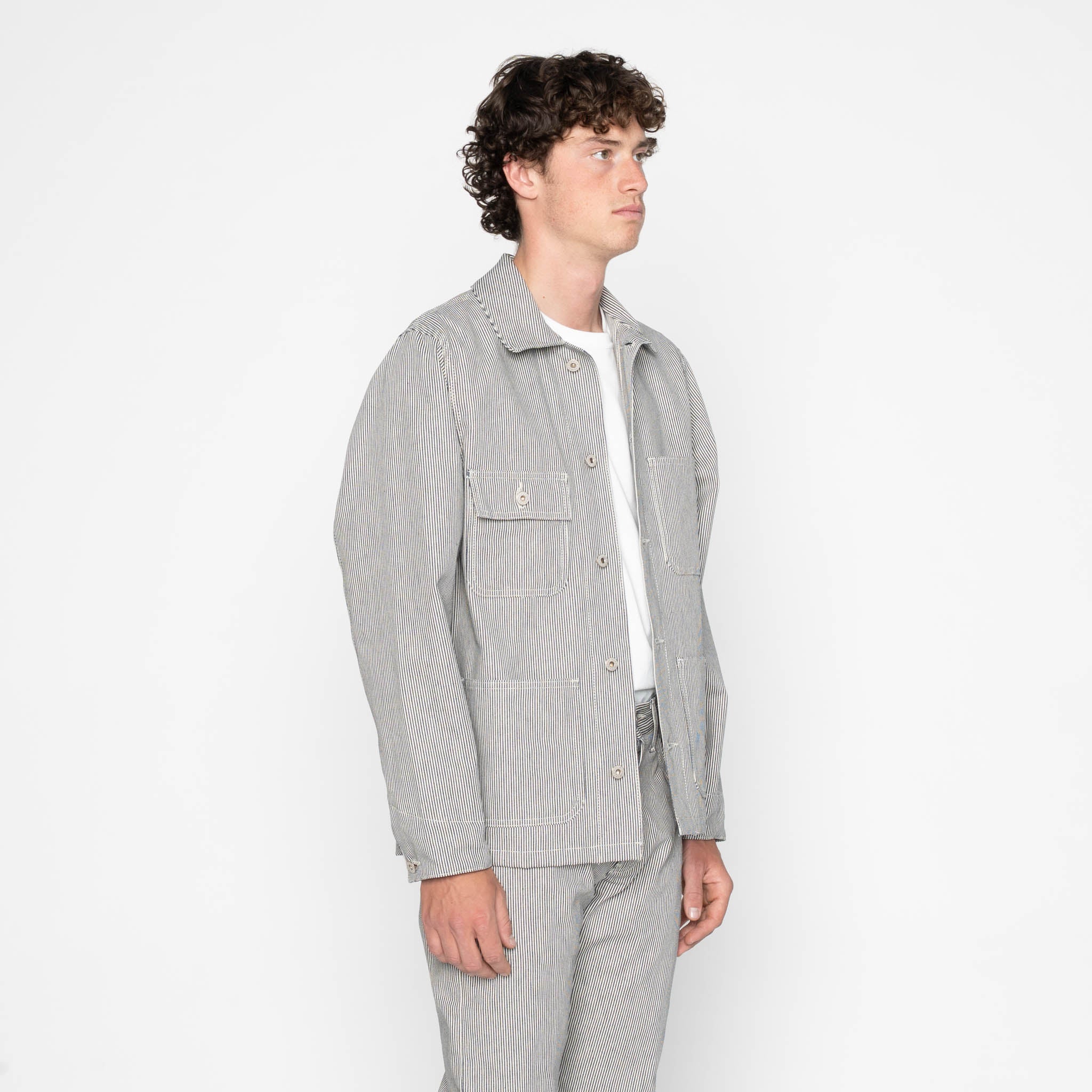 Chore Coat - Hickory Selvedge by Naked & Famous Denim