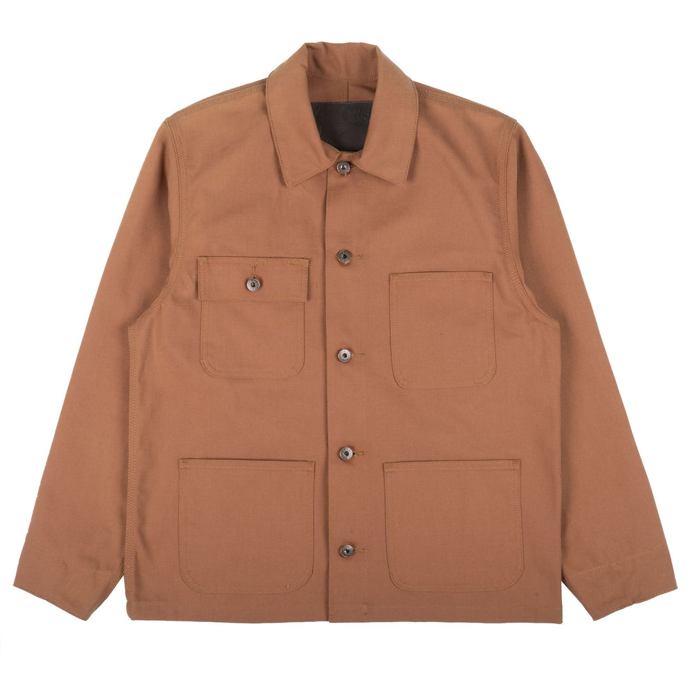Chore Coat - Brick Canvas by Naked & Famous Denim