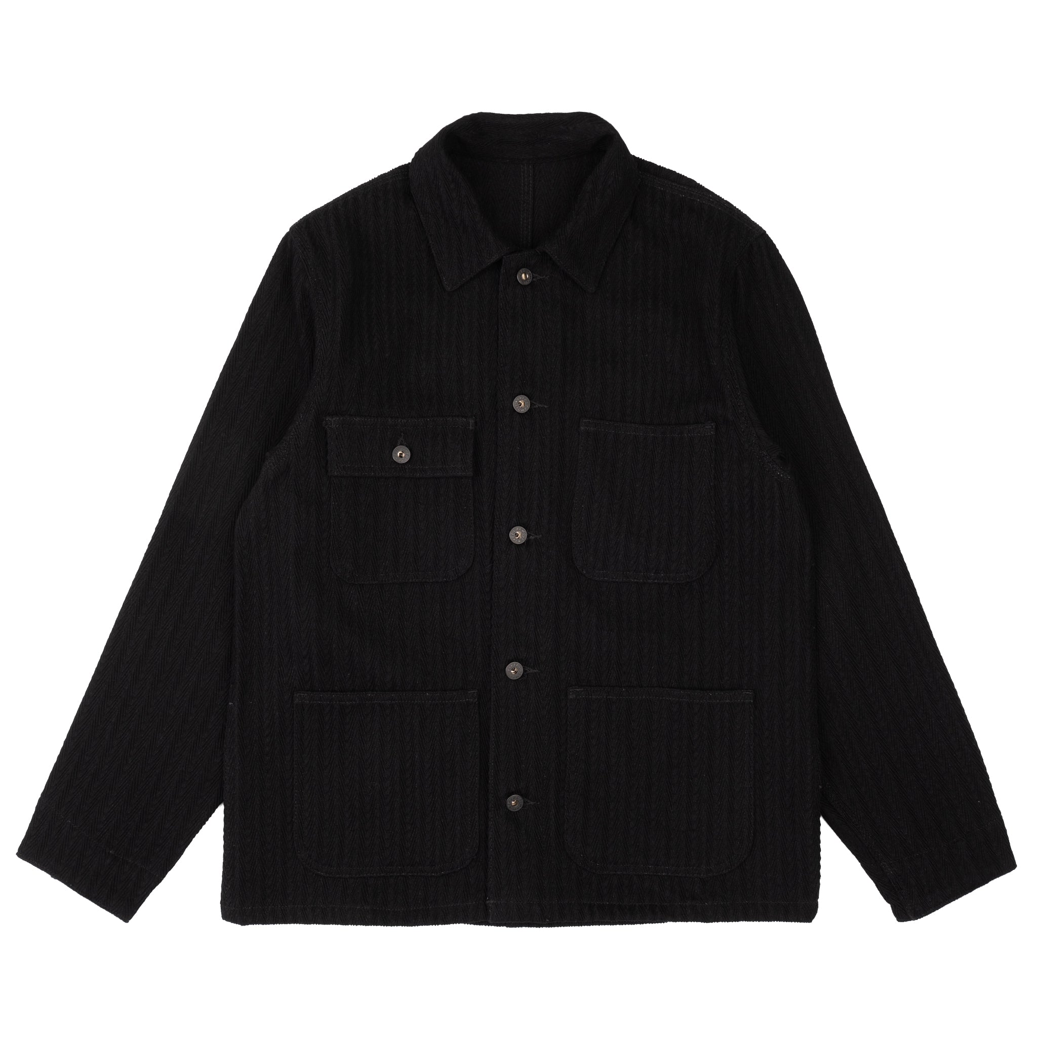 Chore Coat - Black Sugiaya by Naked & Famous Denim