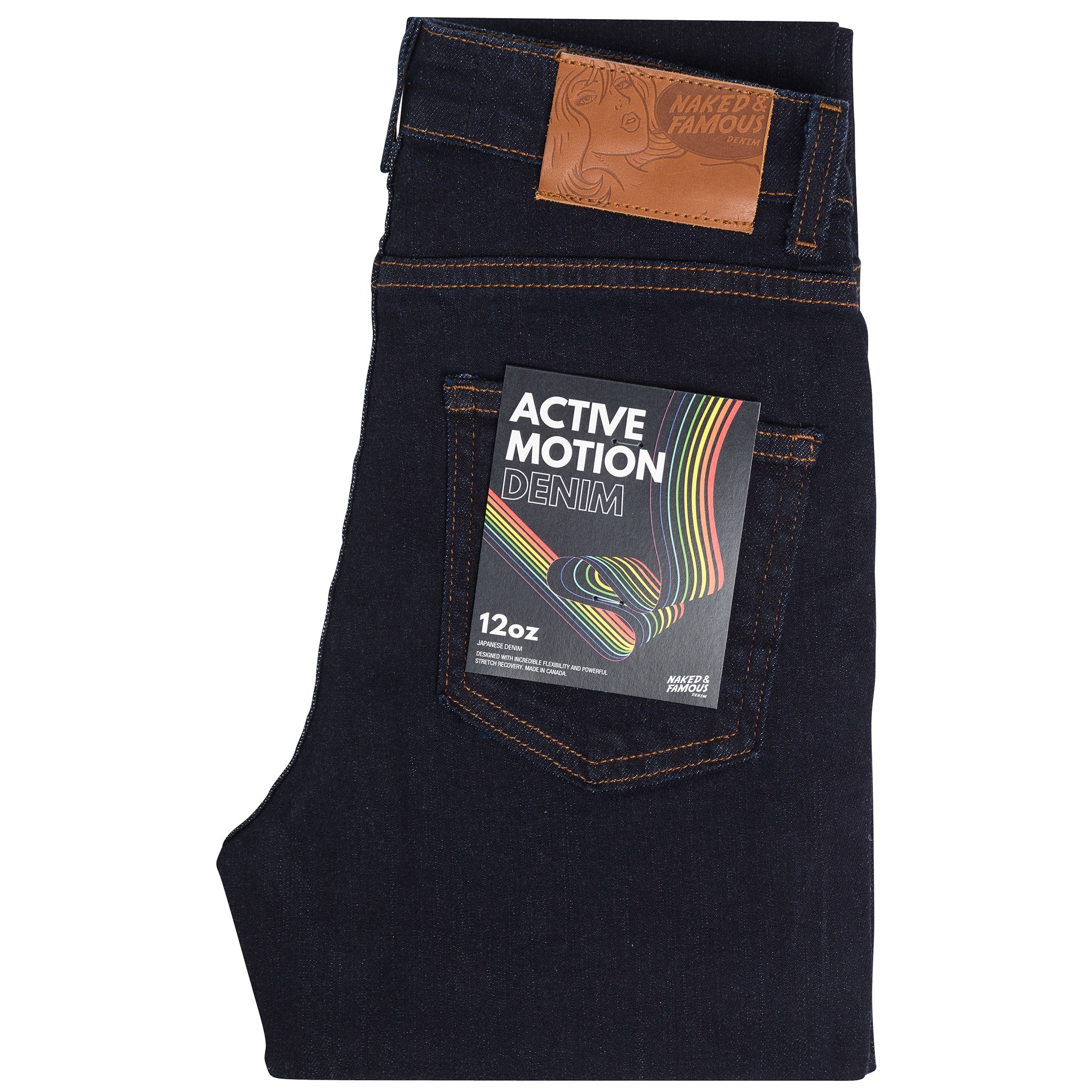 Women's - High Skinny - Active Motion Denim by Naked & Famous Denim