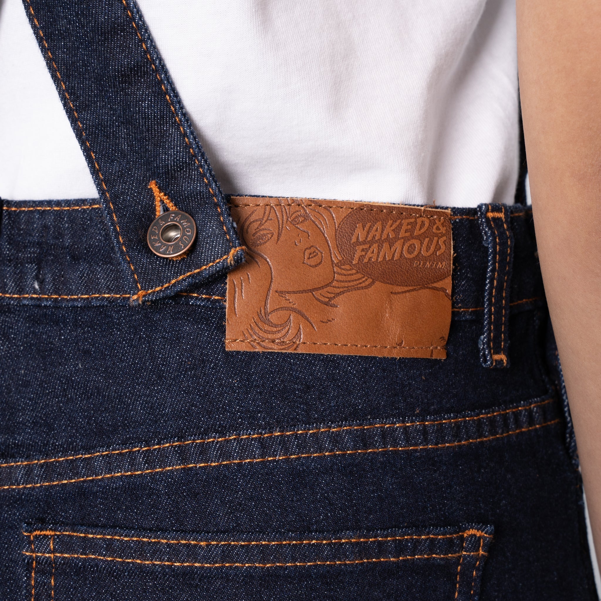 Women's - Overalls - 11oz Stretch Selvedge by Naked & Famous Denim