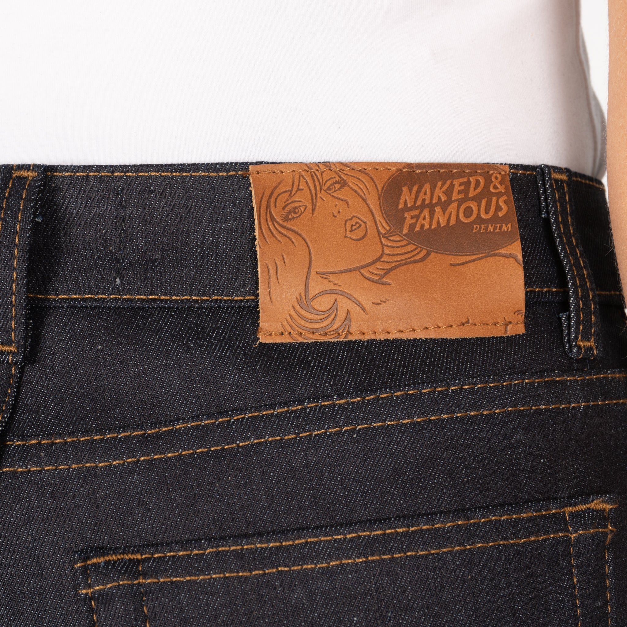 Women's - Max - Nightshade Stretch Selvedge by Naked & Famous Denim