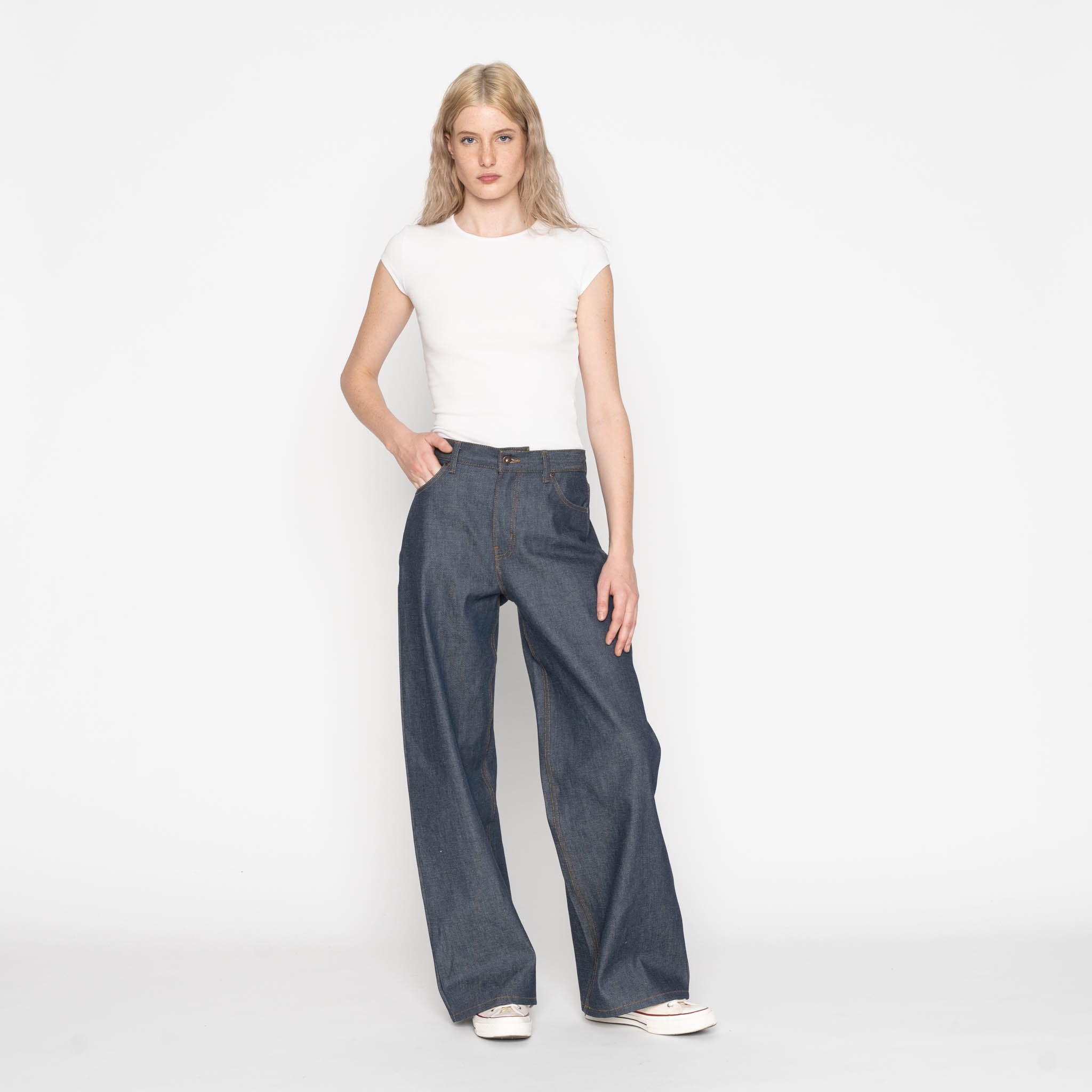 Wide Wild West - Natural Indigo - Indigo