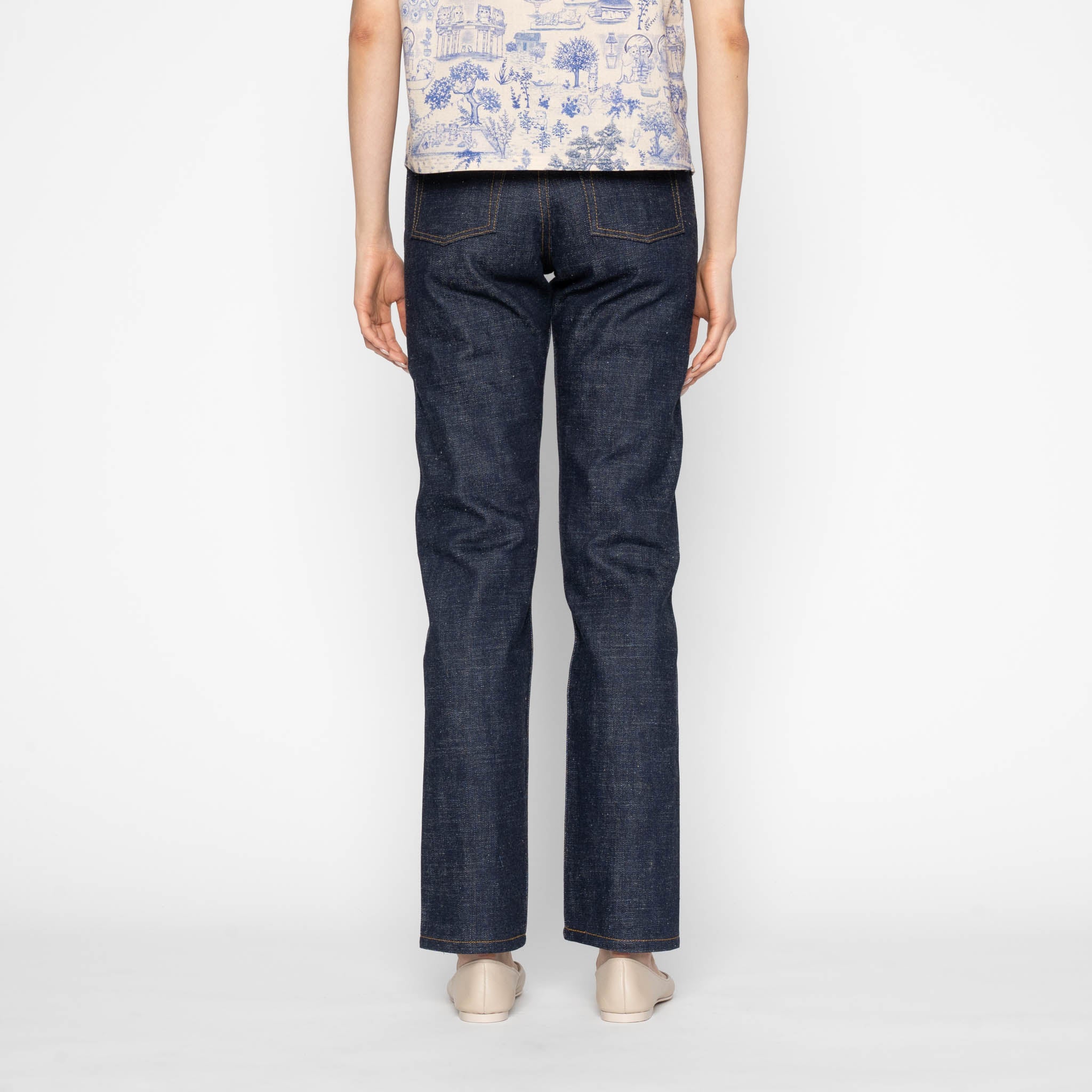 Super Girl - Brawler Selvedge - Indigo by Naked & Famous Denim
