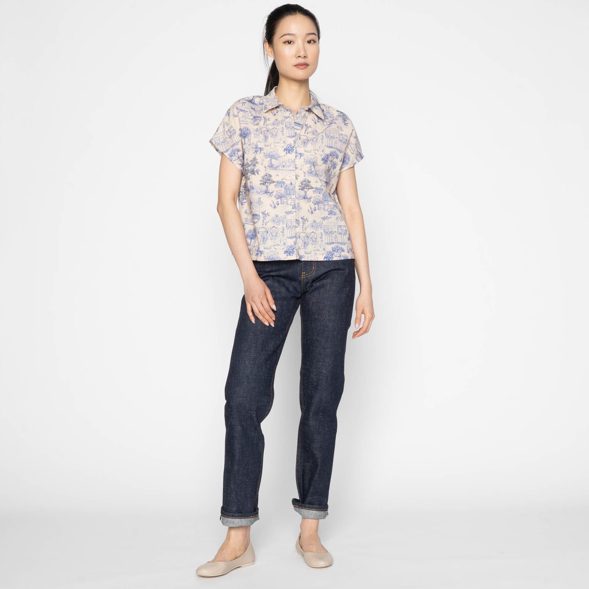 Super Girl - Brawler Selvedge - Indigo by Naked & Famous Denim