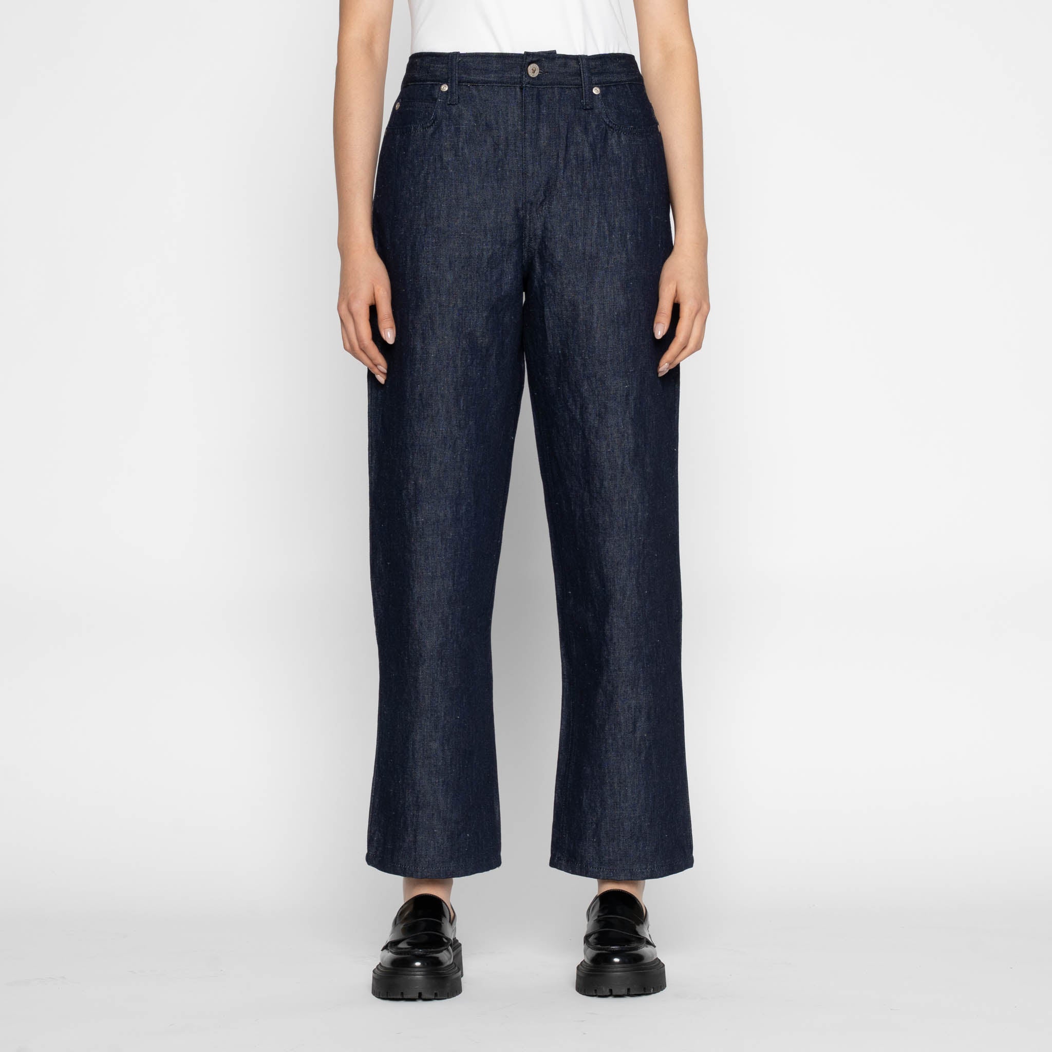 Bestie - Linen Blend Denim by Naked & Famous Denim