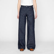 Wide Wild West - Linen Blend Denim by Naked & Famous Denim