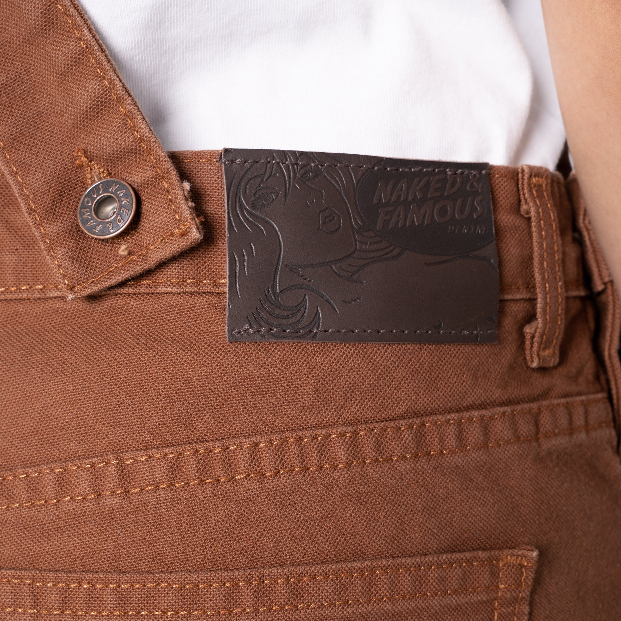 Overalls - Brick Canvas by Naked & Famous Denim