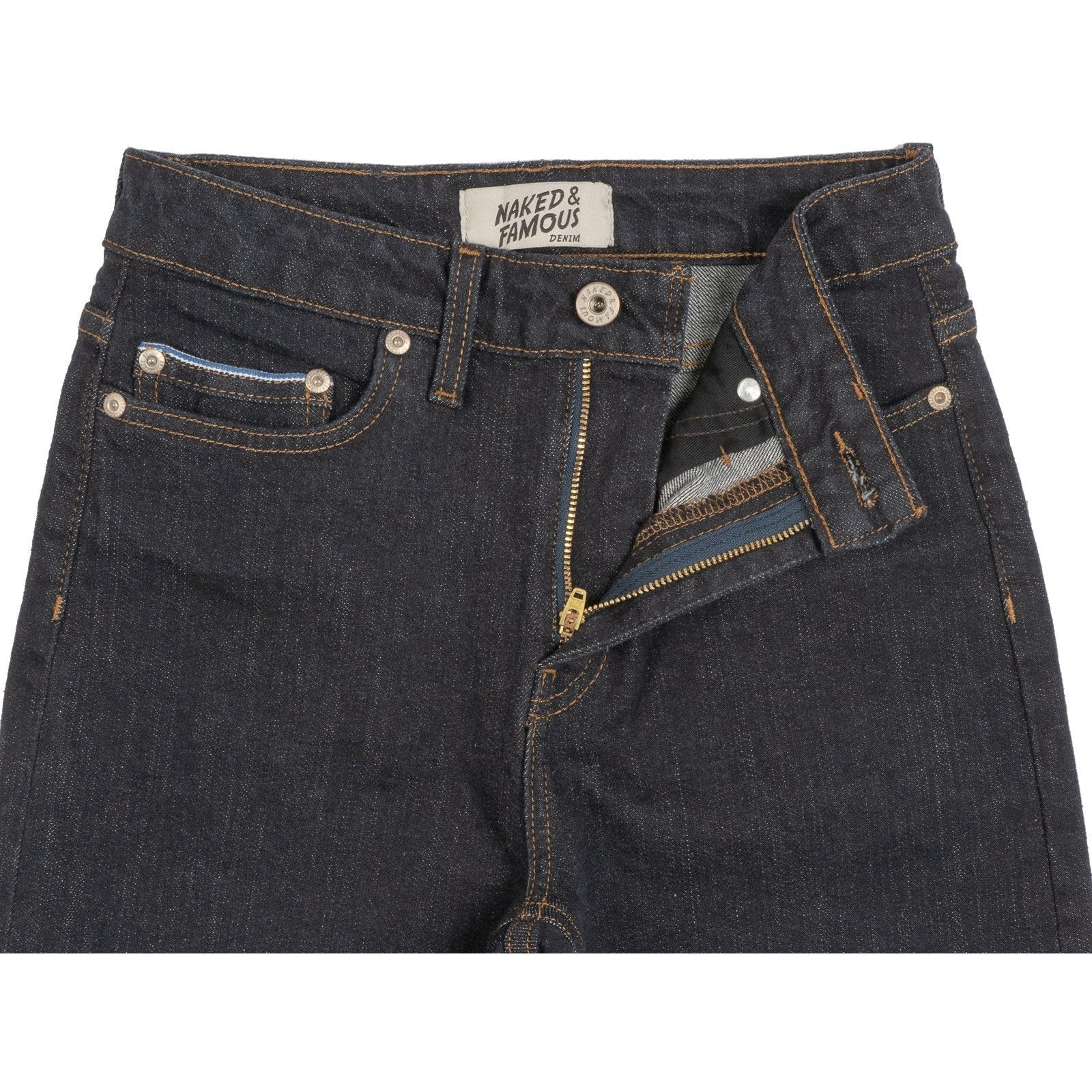 High Skinny - Forever Blue Stretch Selvedge by Naked & Famous Denim