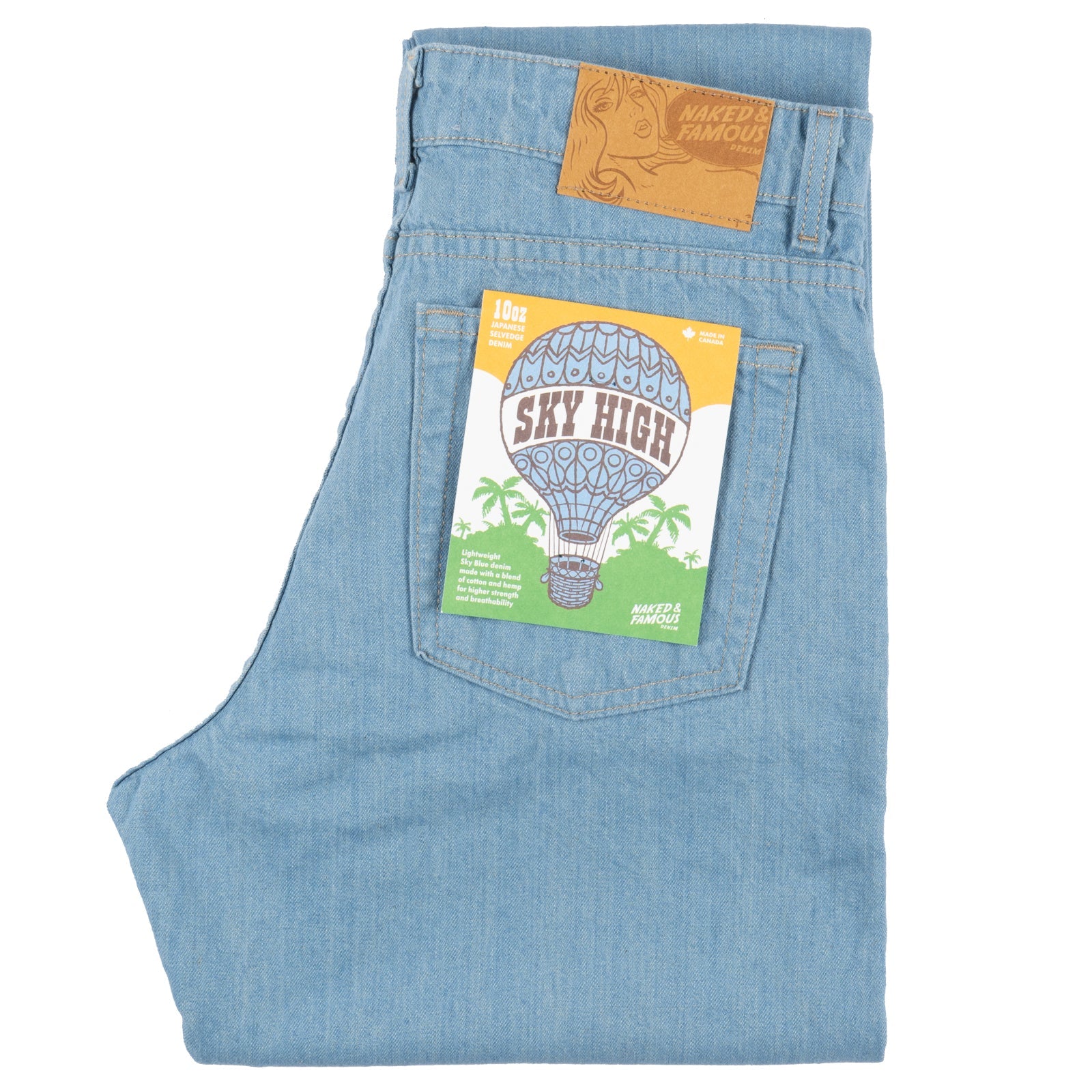 Arrow - Sky High Selvedge by Naked & Famous Denim