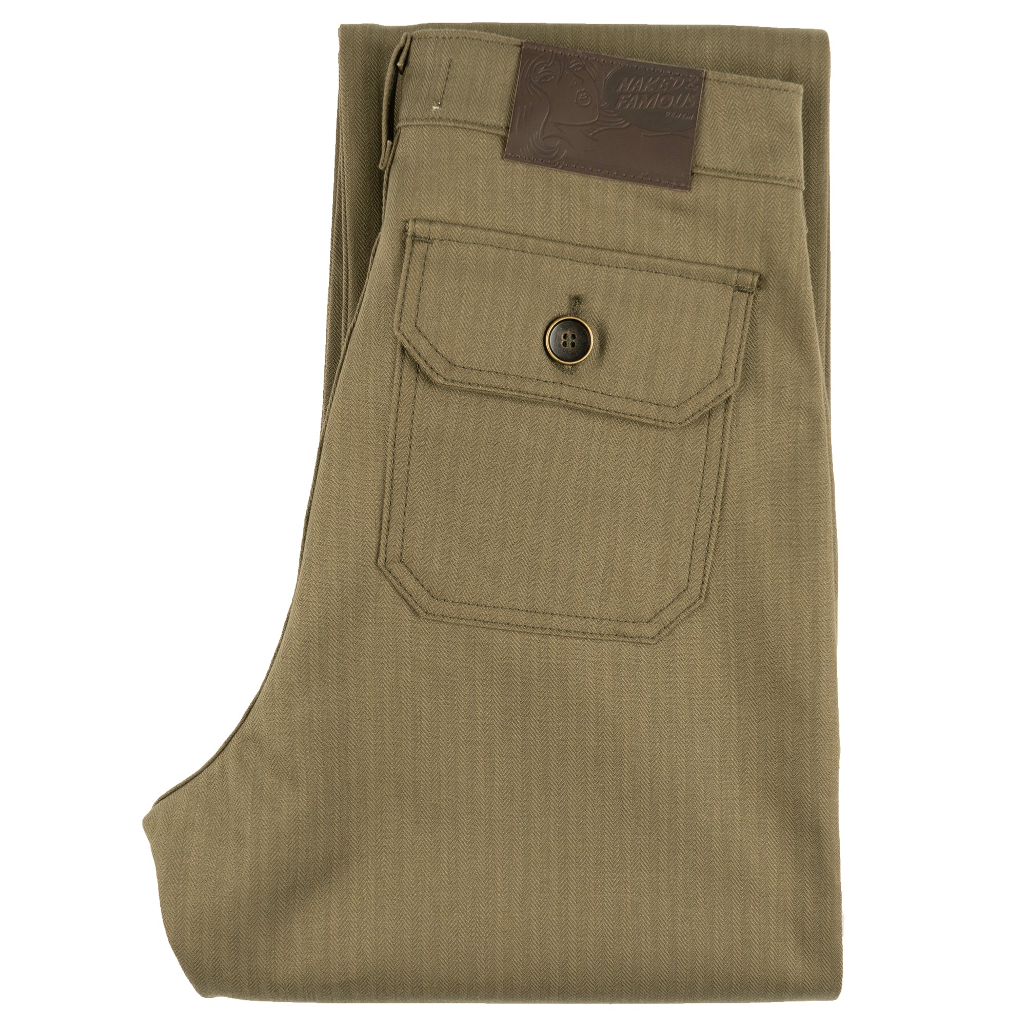 Classic Fatigue - Army HBT - Olive Drab by Naked & Famous Denim