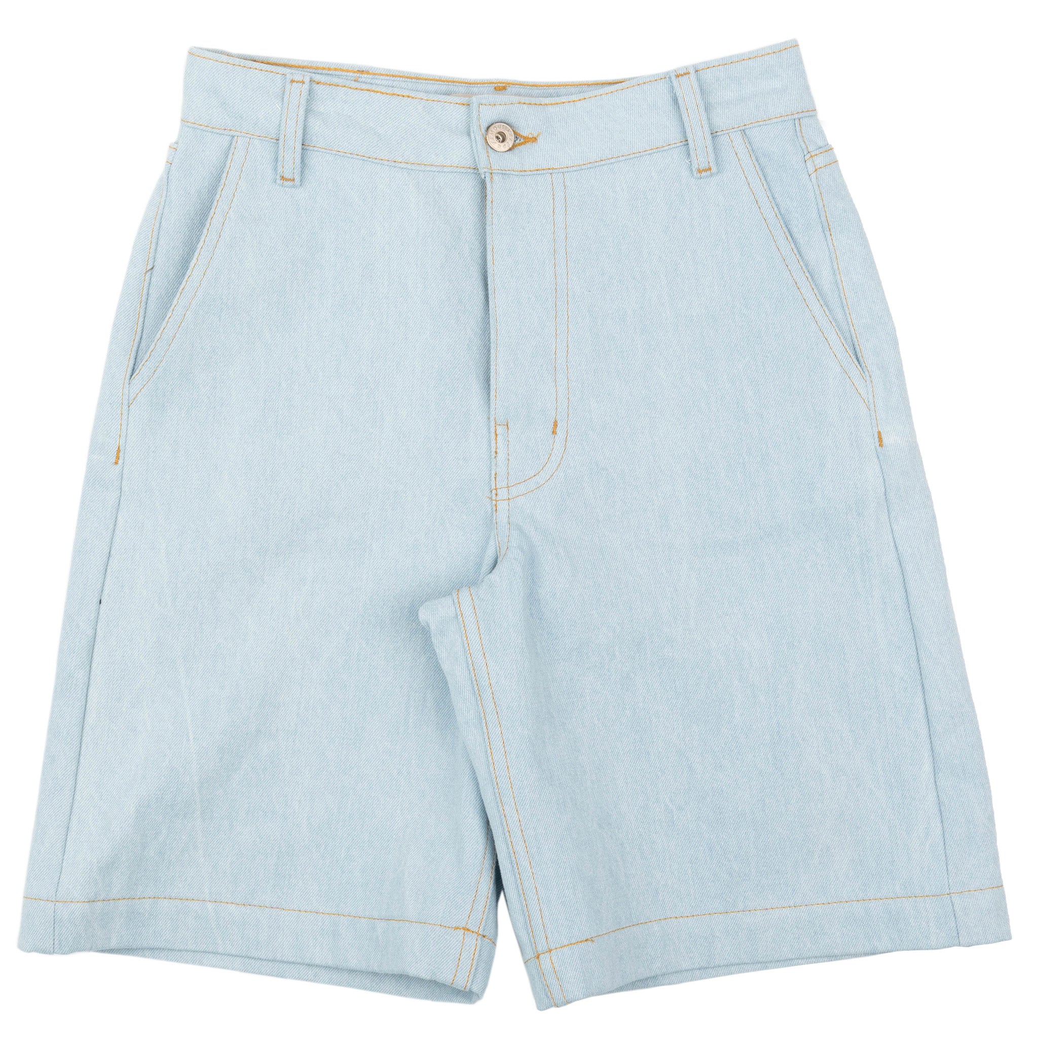 Andie Shorts - Secret Agent Denim - Bleach Blue by Naked & Famous Denim