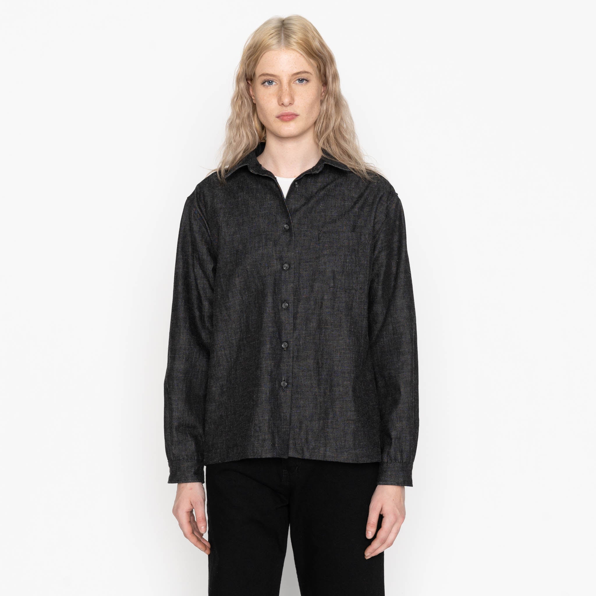 Judy - Black Lightweight Denim - Black