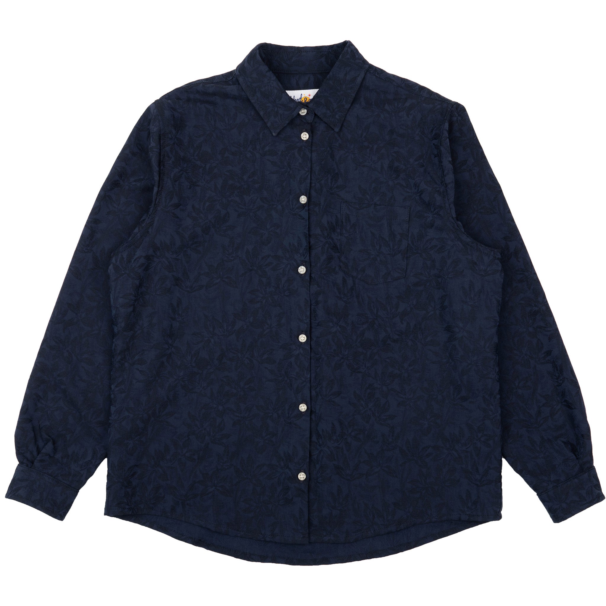 Judy - Jungle Jacquard- Navy by Naked & Famous Denim