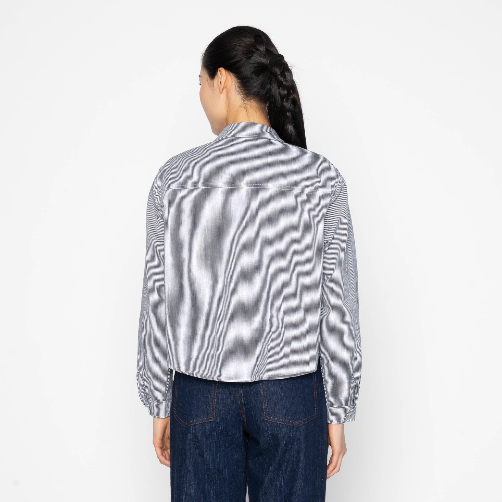 Princeton Shirt - Organic Hickory - Indigo by Naked & Famous Denim