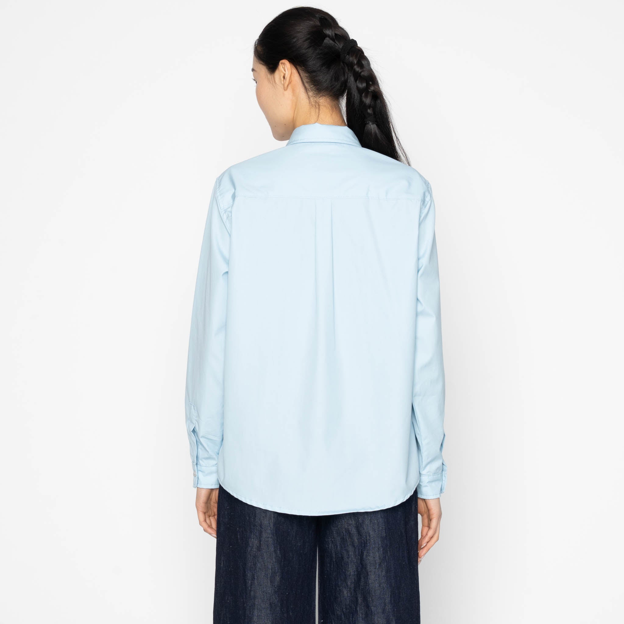 Judy - Pima Pique - Pale Blue by Naked & Famous Denim