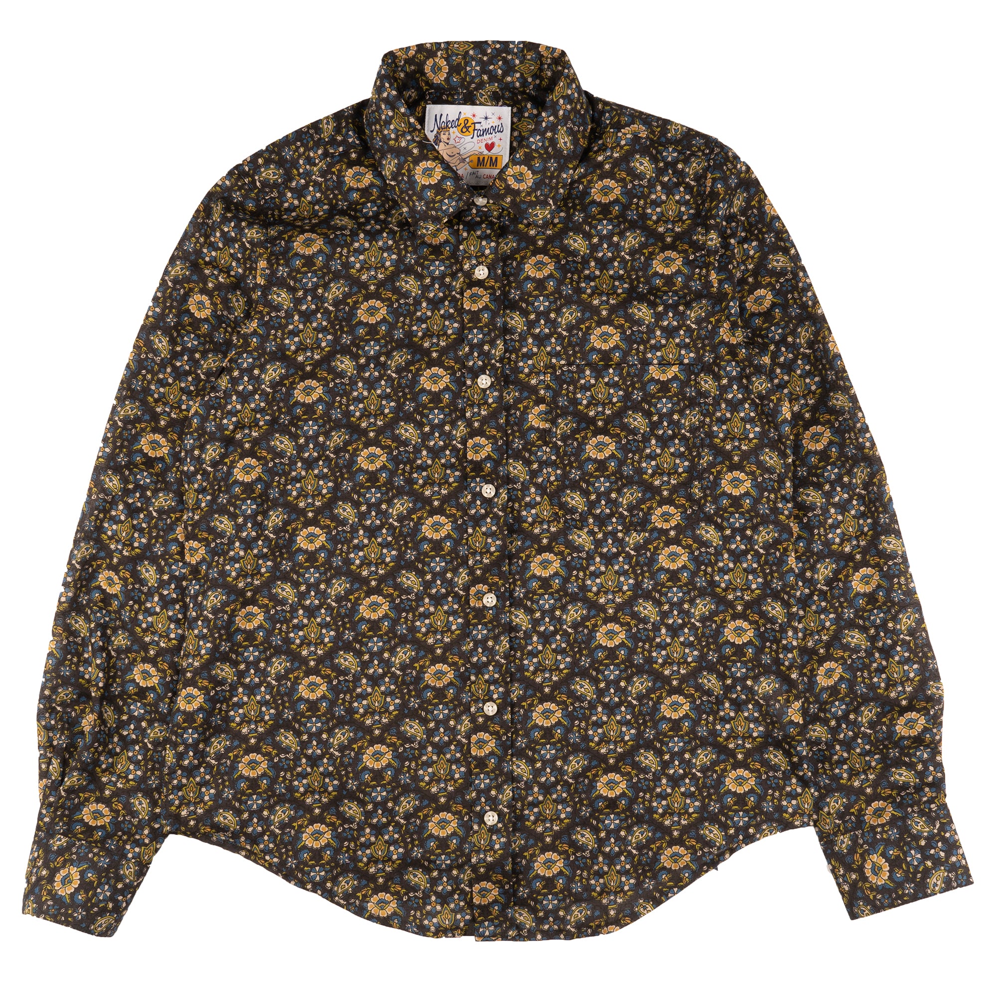 Country Shirt - Bandana Cloth - Black