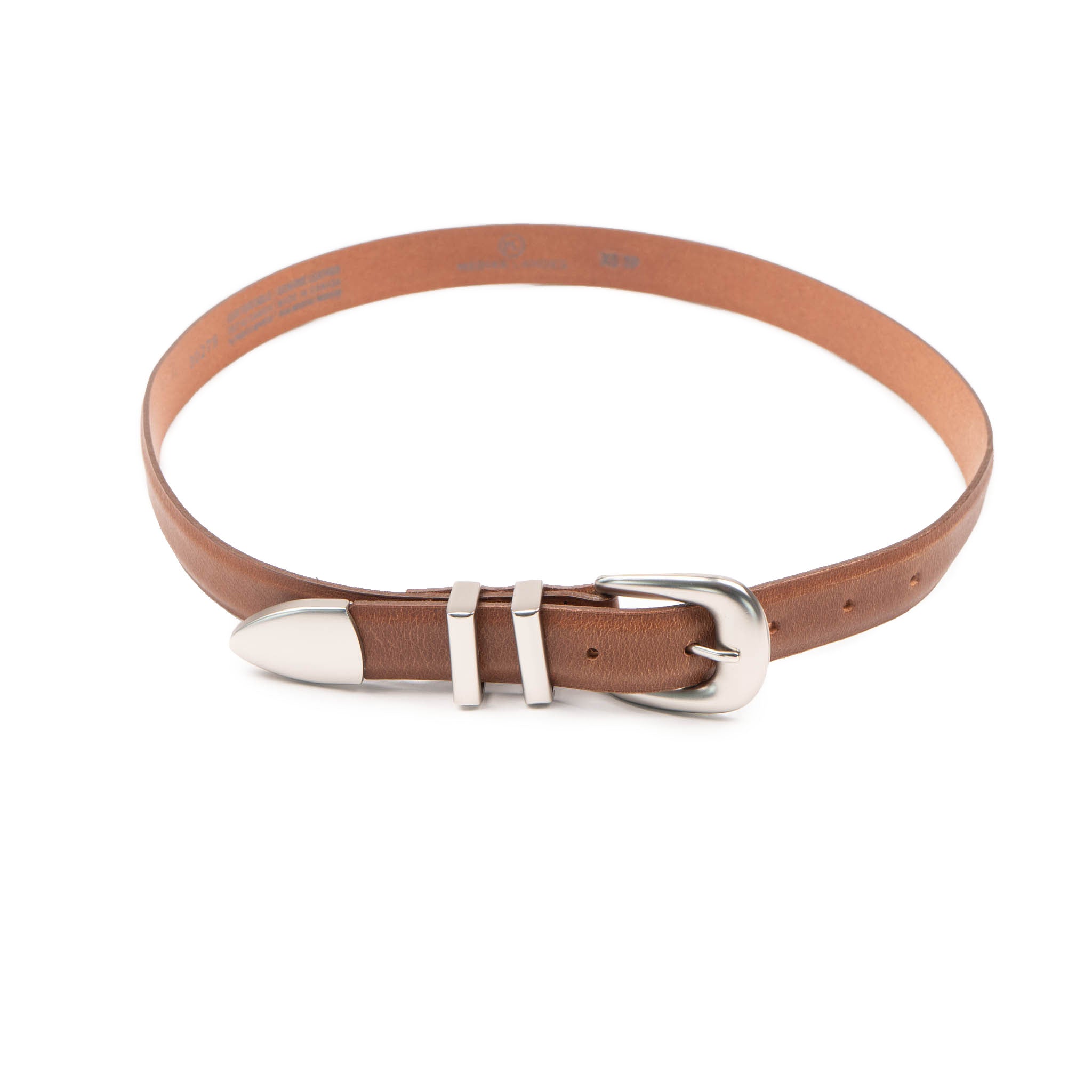 Jessie - Womens Buffalo Belt - Tan by Naked & Famous Denim