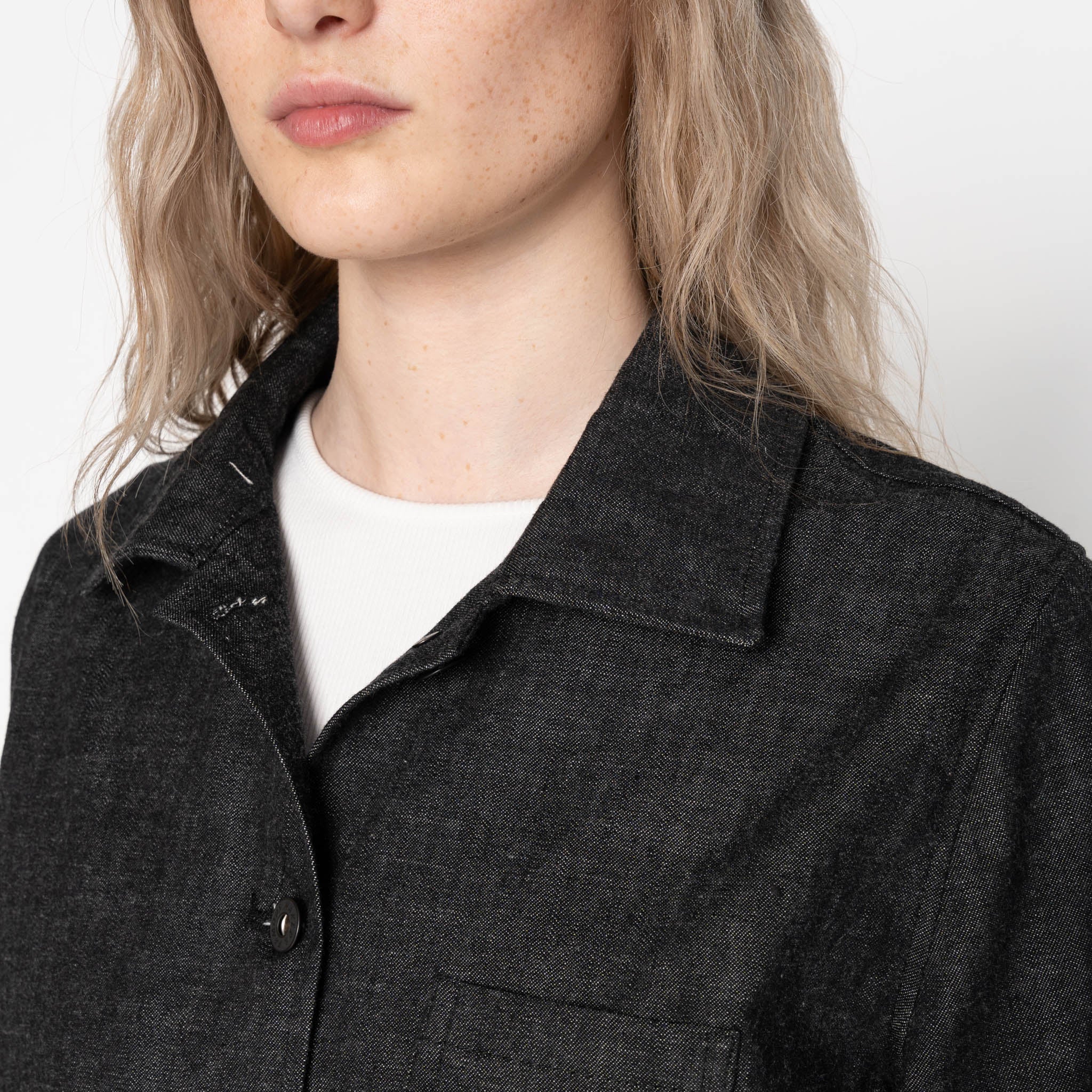Gracie - Black Lightweight Denim - Black