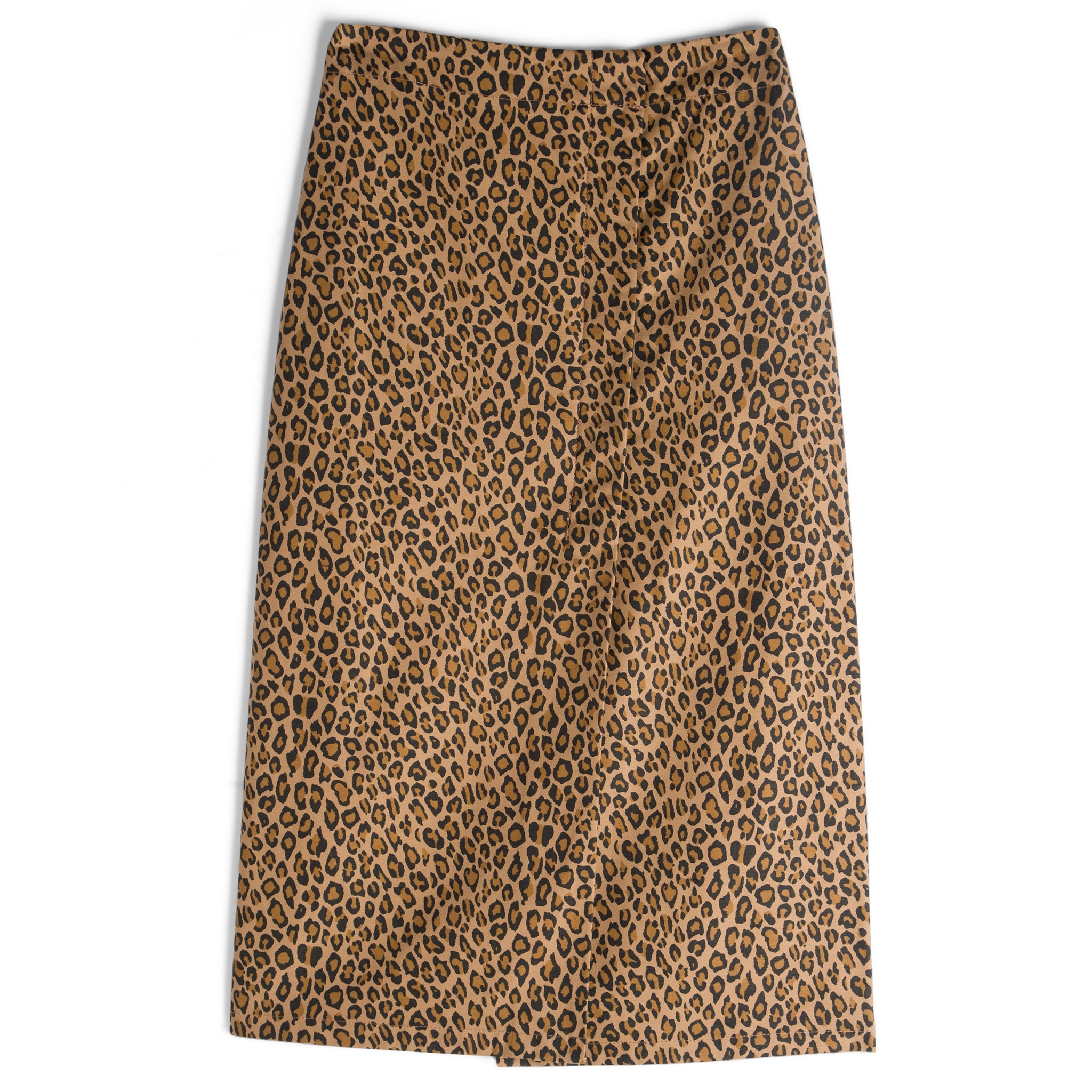 Wrap Skirt - Leopard Print by Naked & Famous Denim