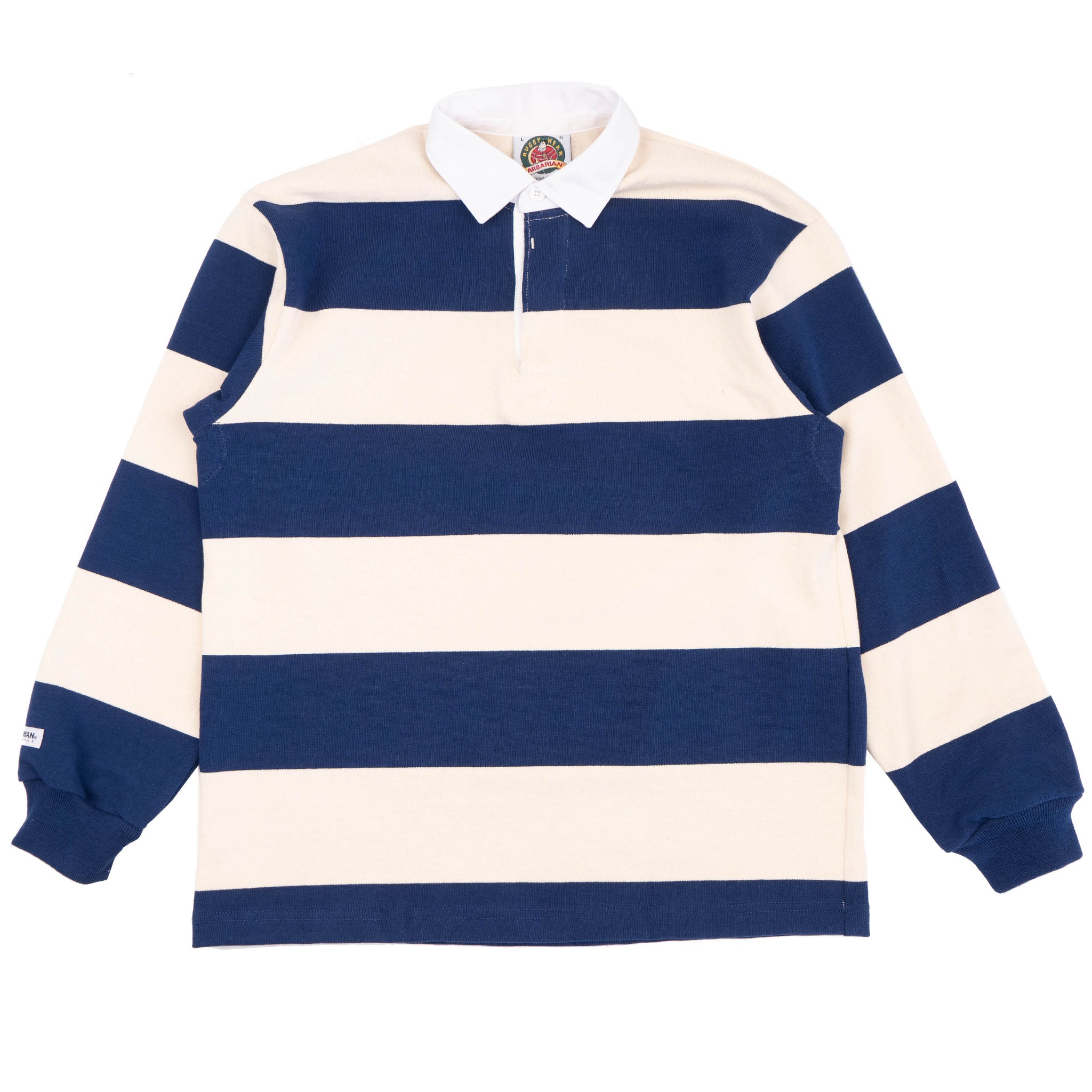 Classic Rugby Jersey - Ivory/Navy