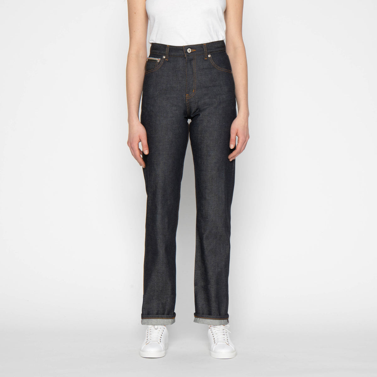 True Girl - Dia De Los Muertos Selvedge - Bat by Naked & Famous Denim