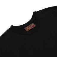 Crewneck T-shirt - Ultimate Pima Tsuriami - Black by Wonder Looper