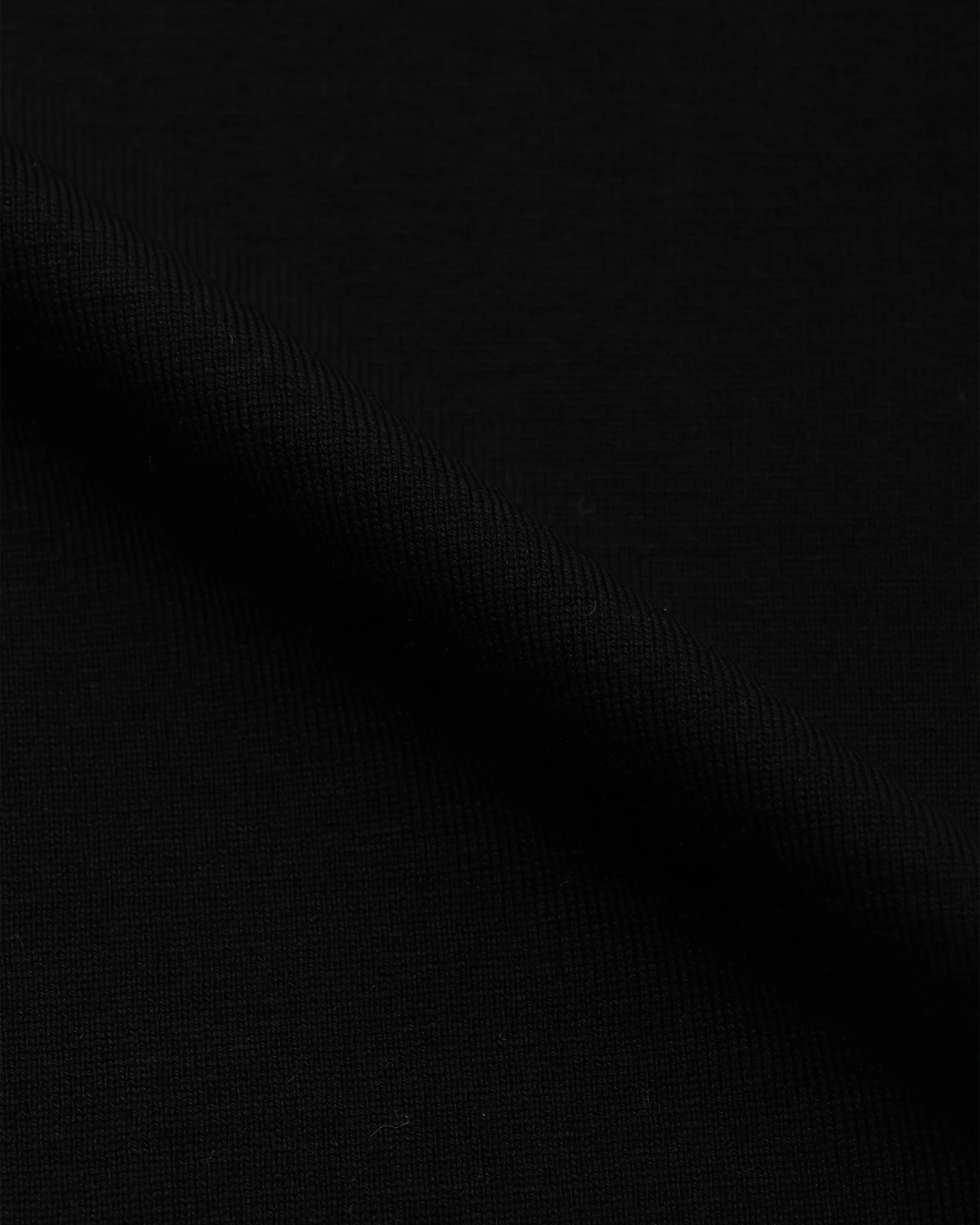 Crewneck T-shirt - Ultimate Pima Tsuriami - Black by Wonder Looper