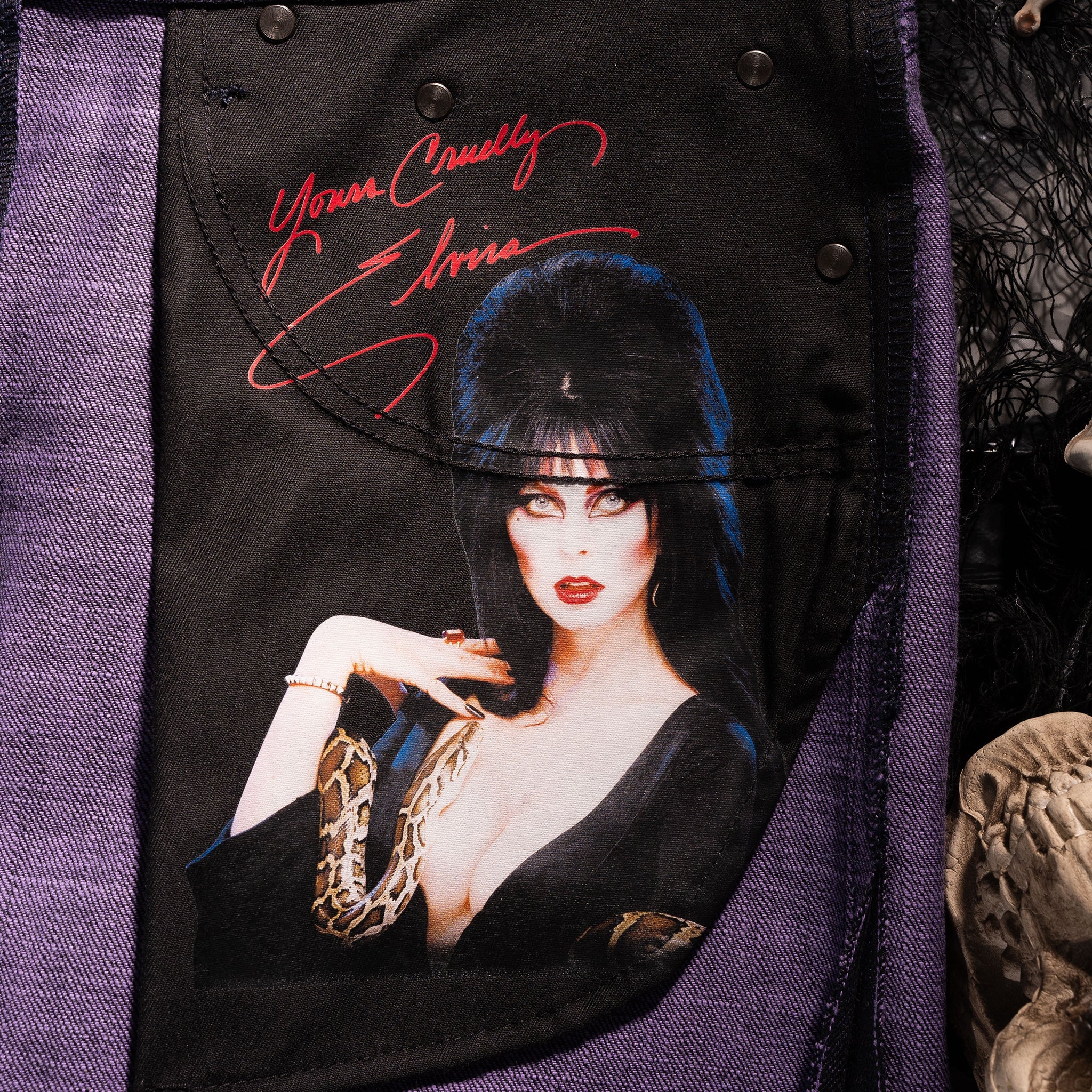 Super Guy - Elvira - Mistress Of The Dark Selvedge by Naked & Famous Denim