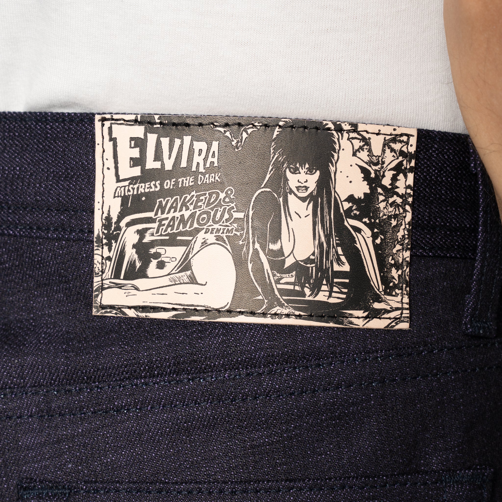 Weird Guy - Elvira - Mistress Of The Dark Selvedge