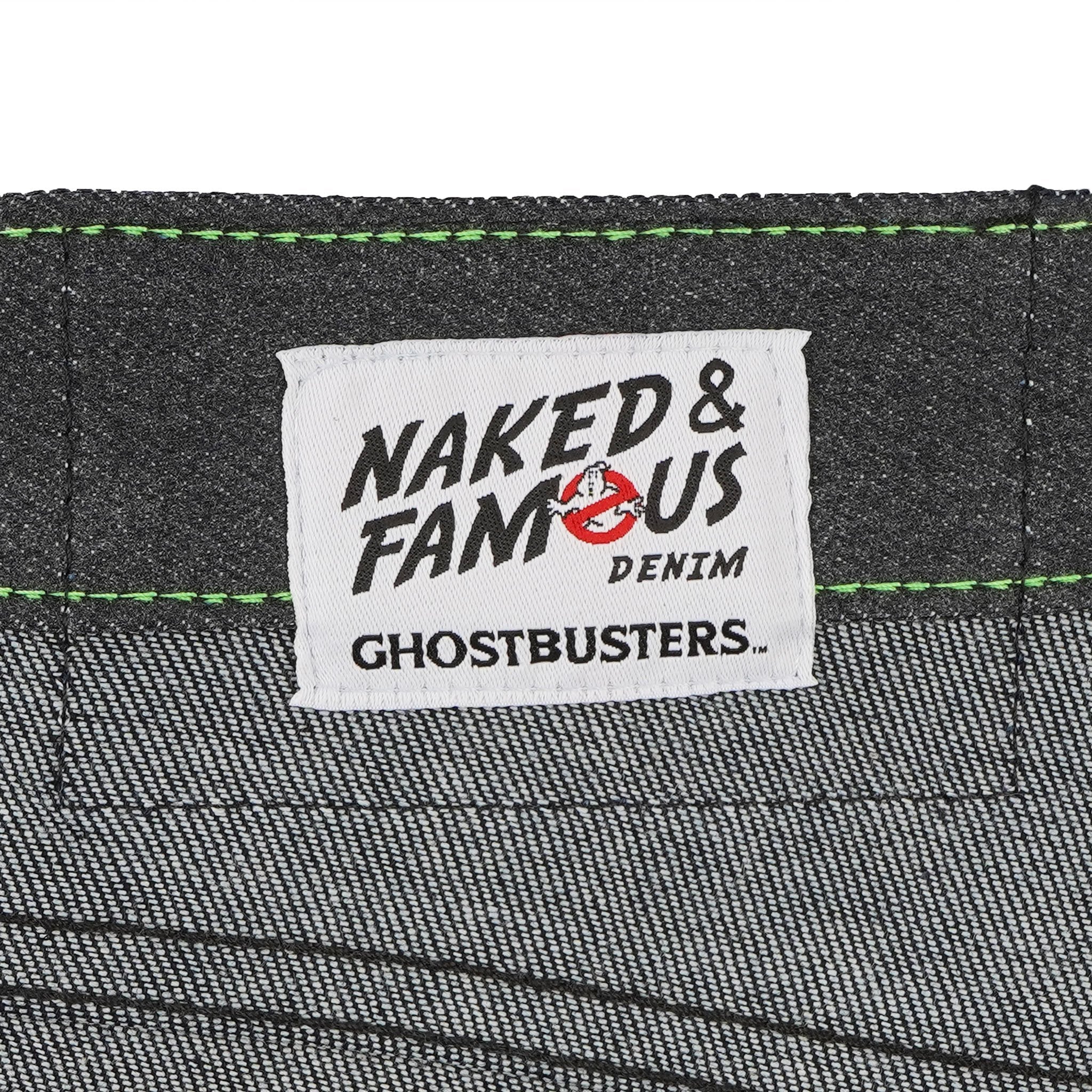 Weird Guy - Ghostbusters Slimer Glow In The Dark Selvedge by Naked & Famous Denim