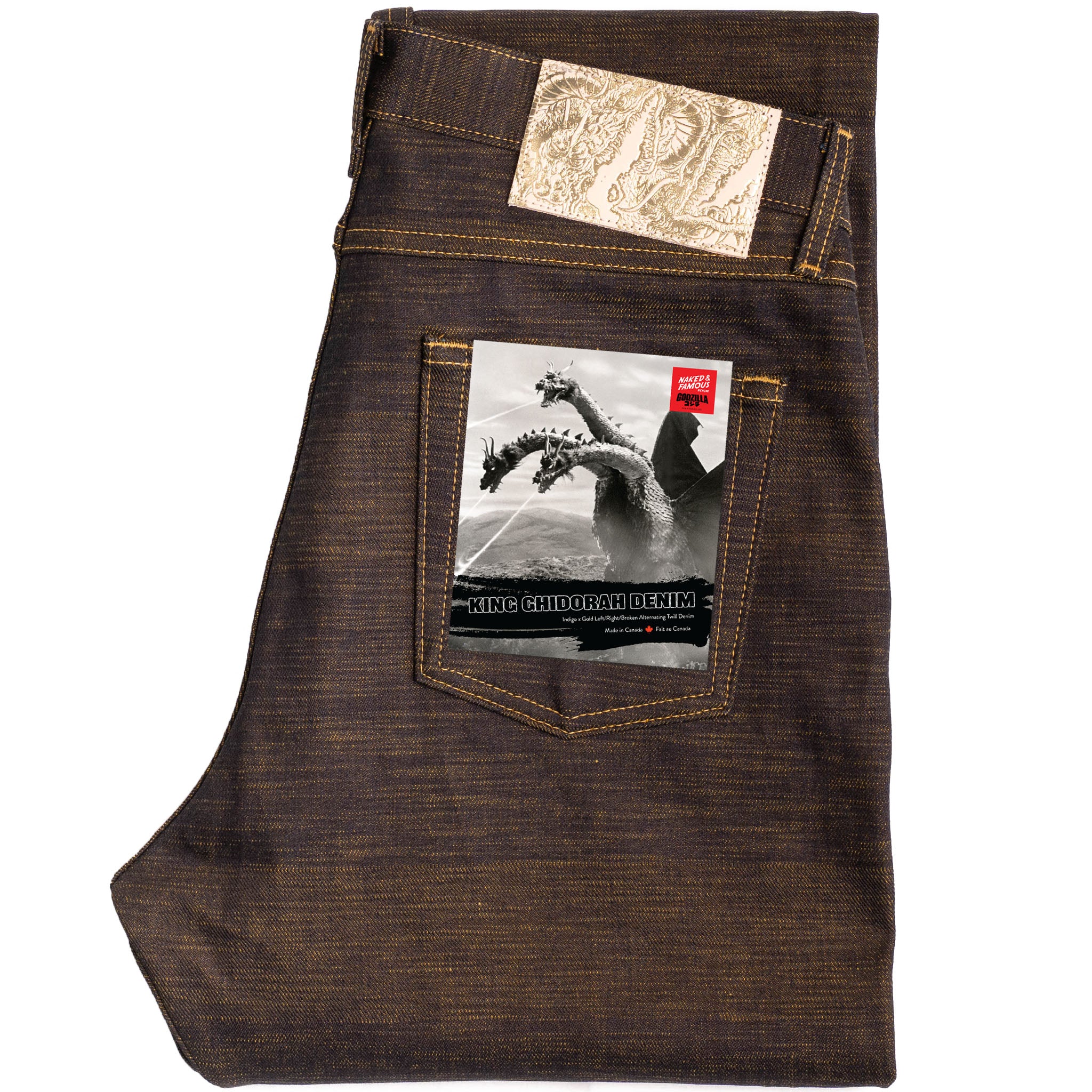 Easy Guy - King Ghidorah: The Three-Headed Monster Denim