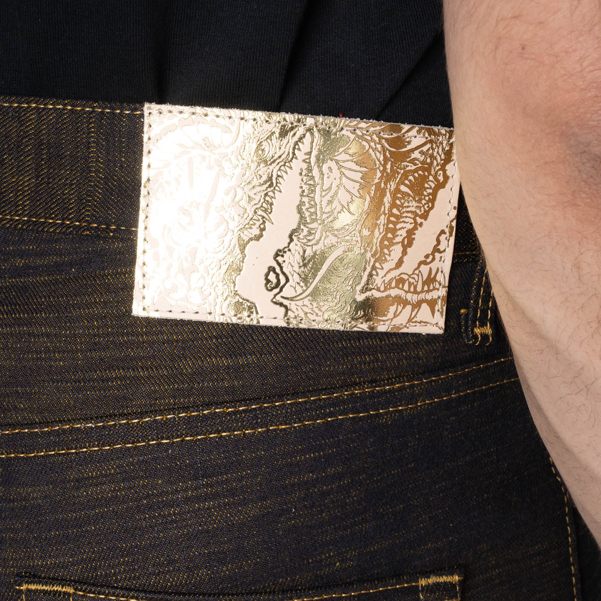 Easy Guy - King Ghidorah: The Three-Headed Monster Denim by Naked & Famous Denim