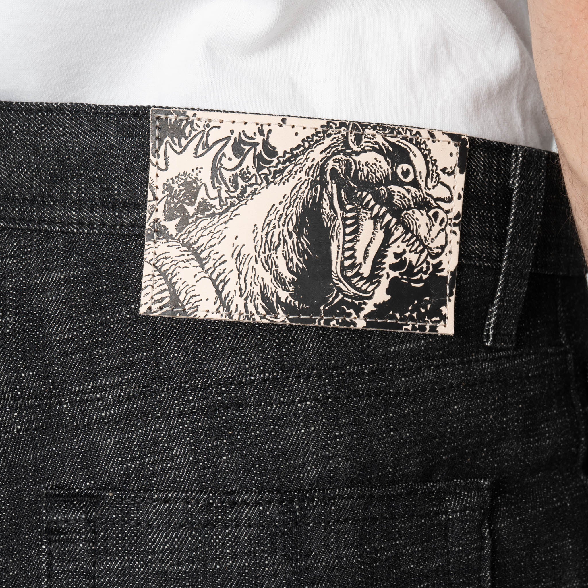 Weird Guy - 1954 Godzilla Selvedge - Black