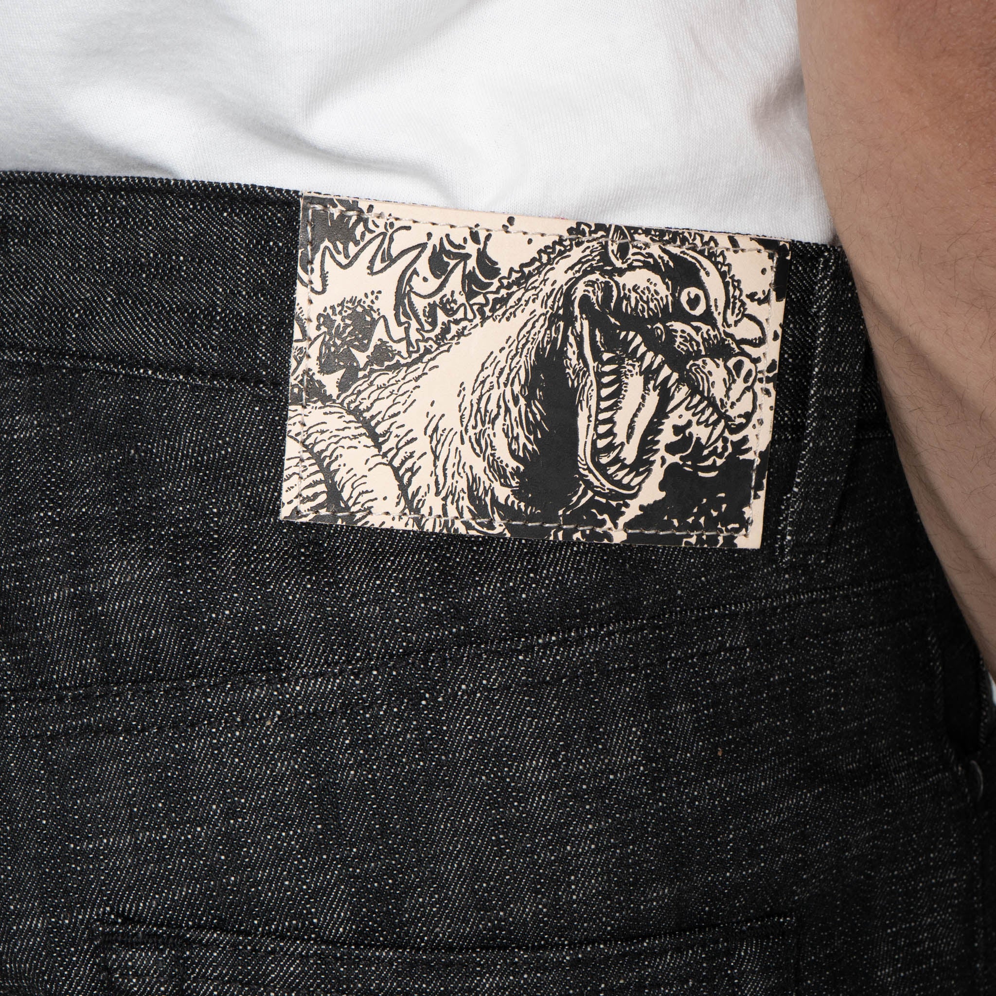 Easy Guy - 1954 Godzilla Selvedge - Black