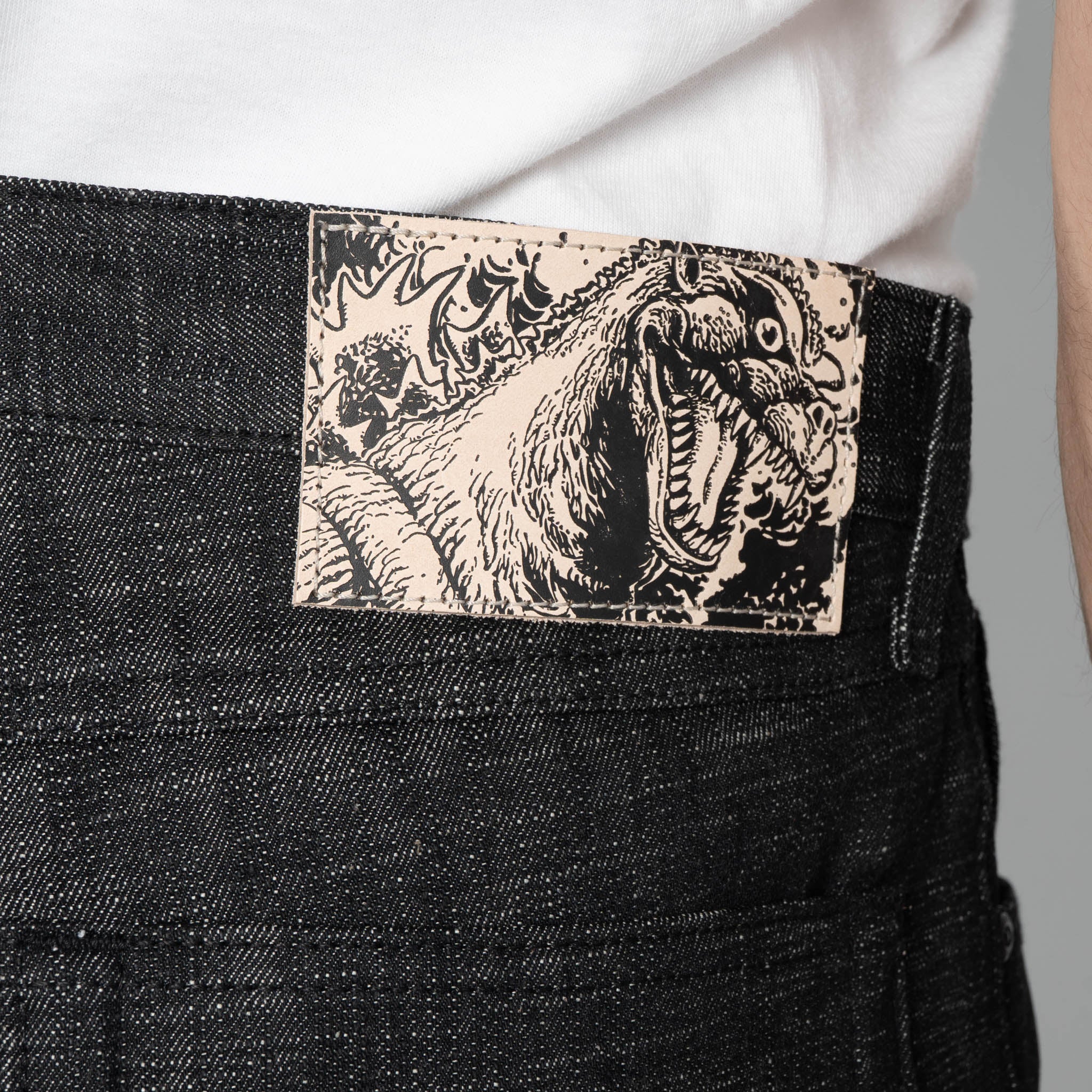 True Guy - 1954 Godzilla Selvedge - Black