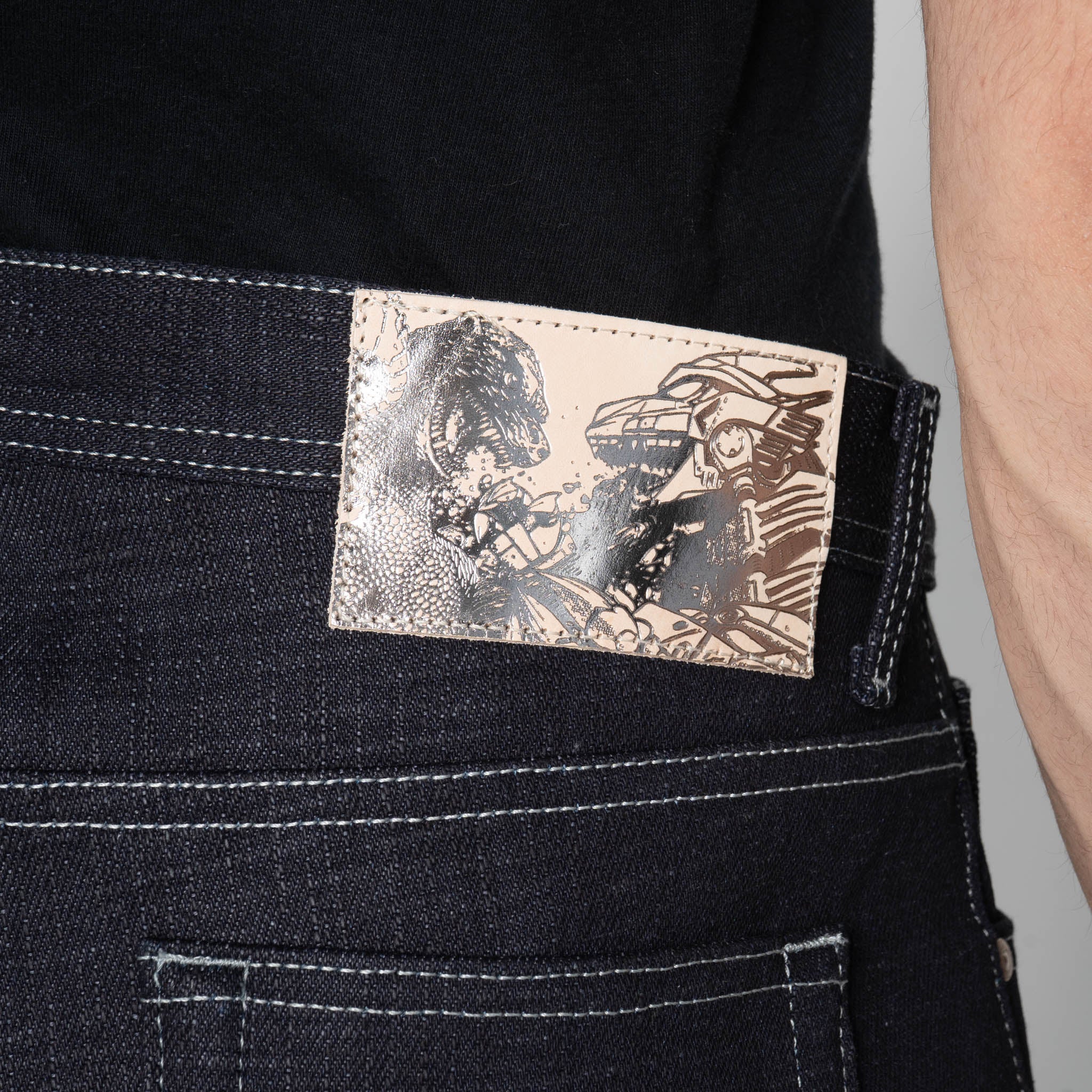 Weird Guy - Mechagodzilla Selvedge - Indigo