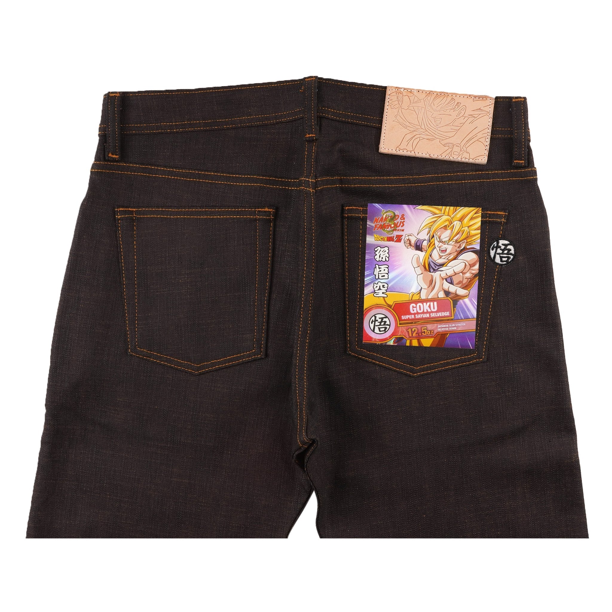 Weird Guy - Goku Super Saiyan Selvedge by Naked & Famous Denim