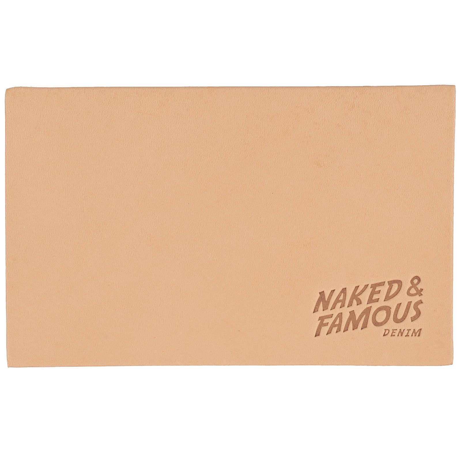 Leathercraft Patch - 10oz Natural Veg Tan by Naked & Famous Denim