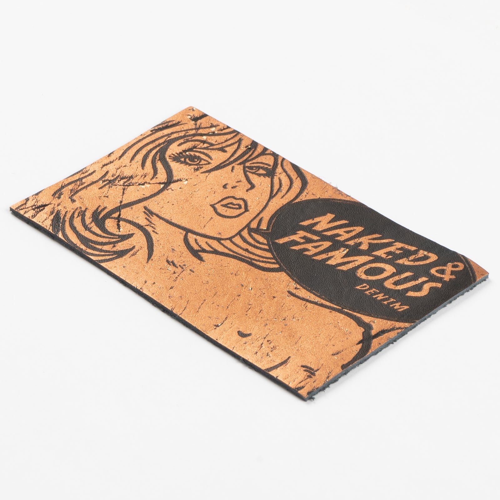 Tragic Blond Patch - Copper by Naked & Famous Denim