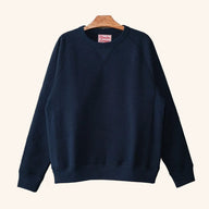 Pullover Crewneck - Double Heavyweight - Navy
