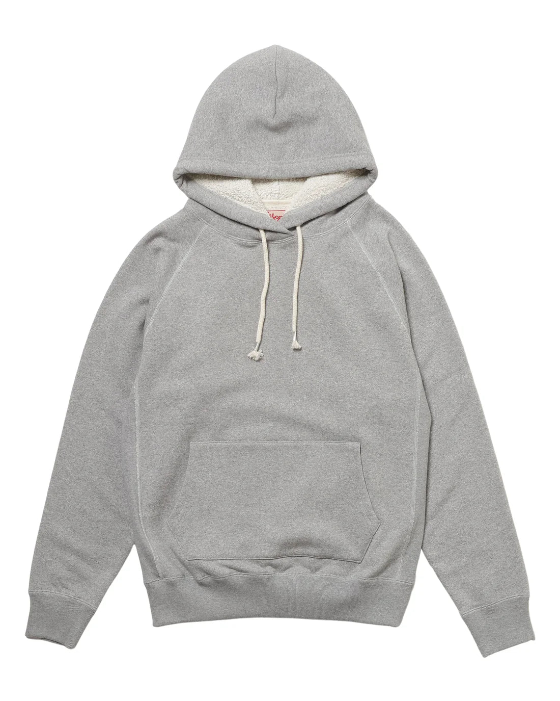 Pullover Hoodie - Super Looper French Terry - Heather Grey by Wonder Looper