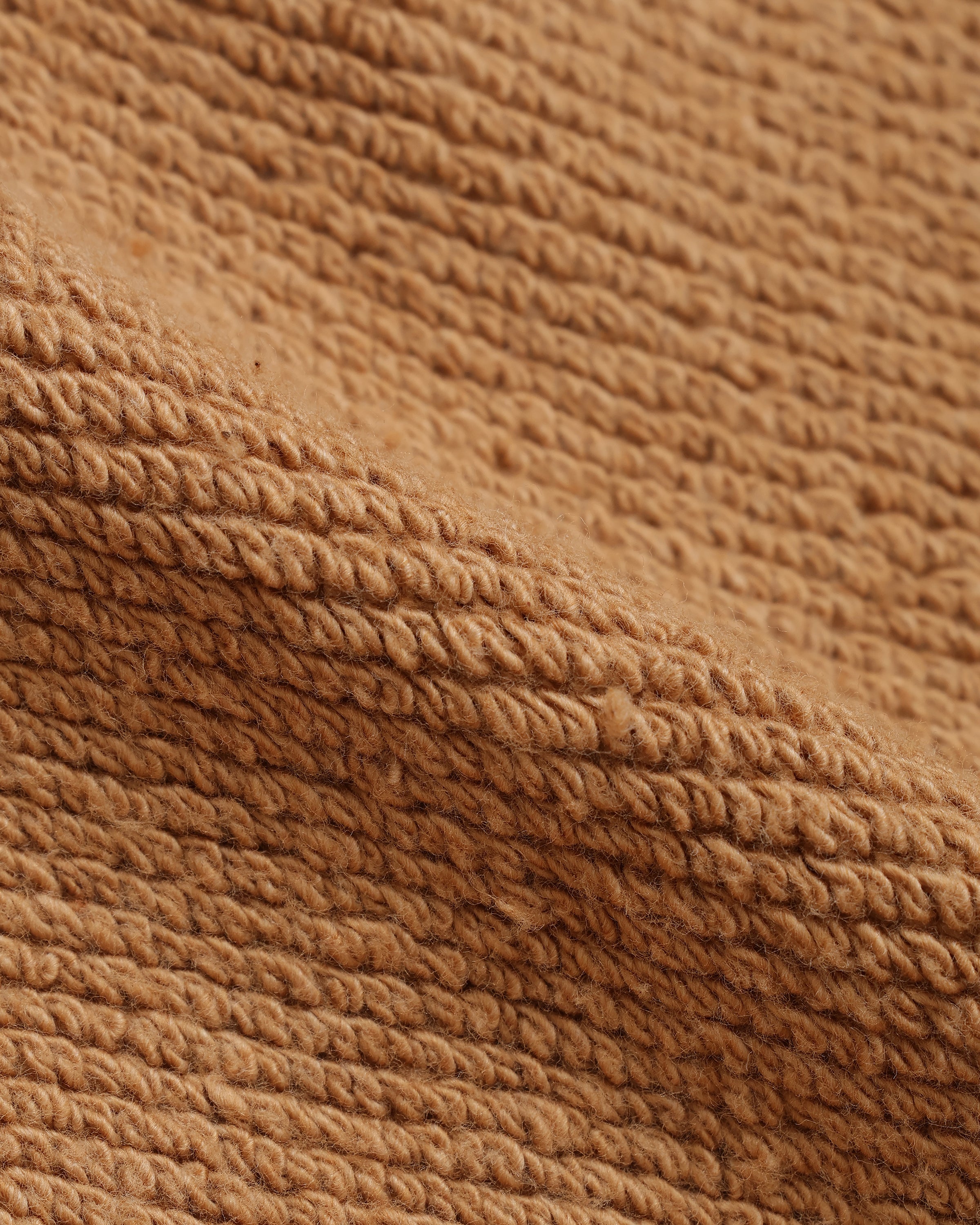 Pullover Hoodie - Foxfibre® Double Heavyweight French Terry - Coyote 80