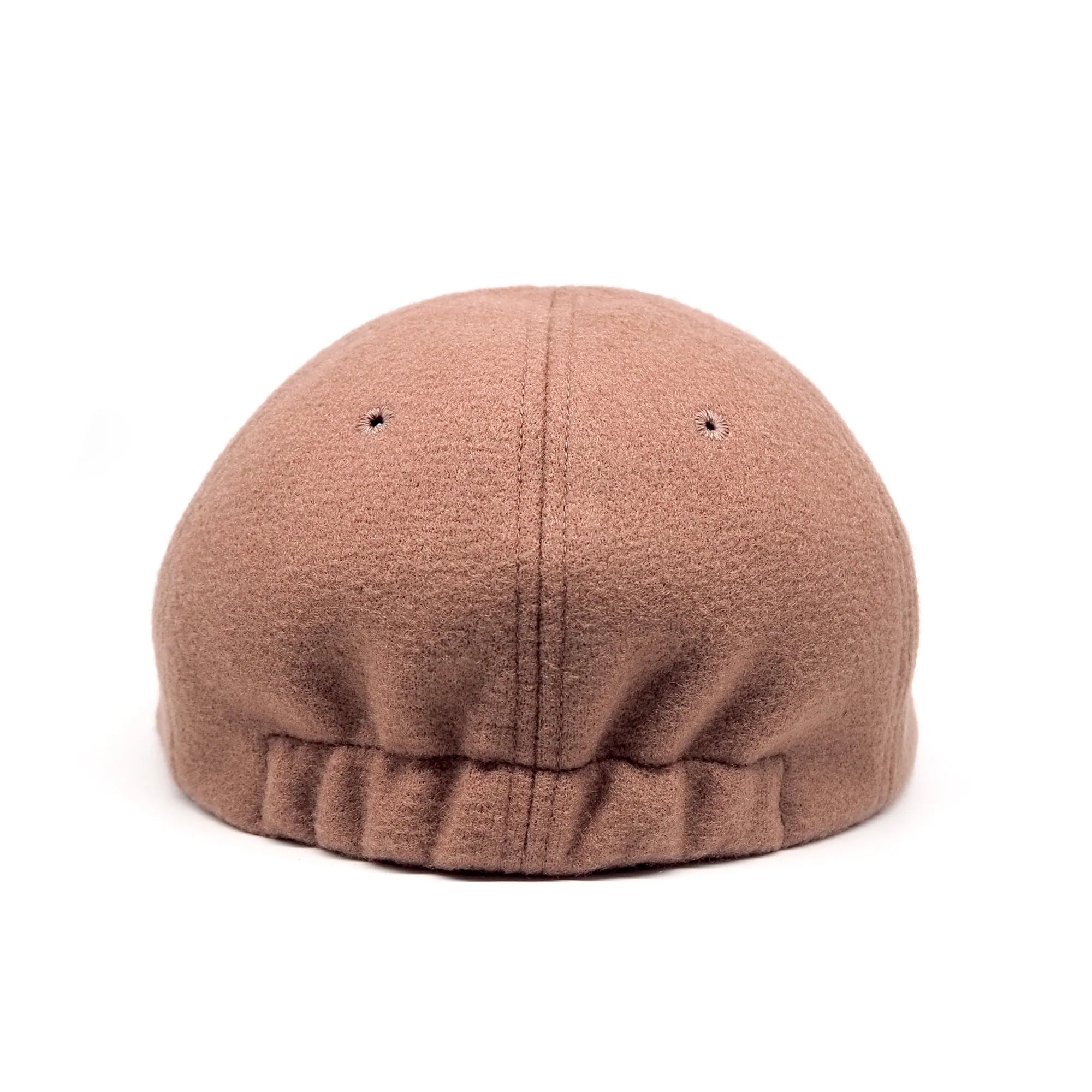 Classic 6 Panel Cap Acrylic Wool Short Brim - Coral