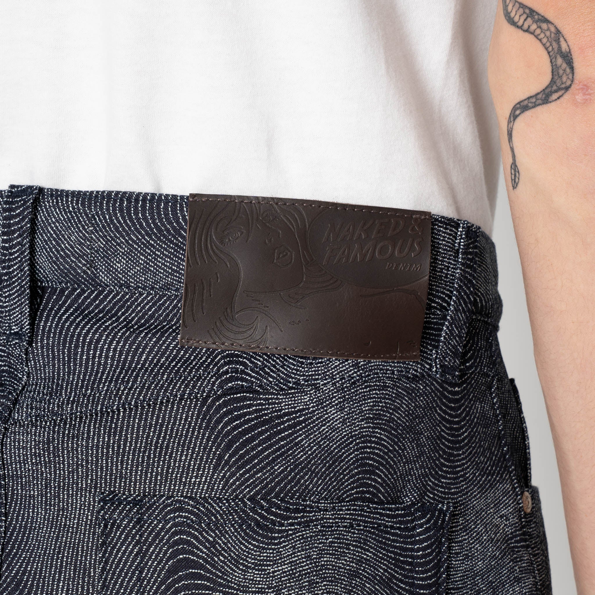 True Guy - Fingerprint Denim - Indigo by Naked & Famous Denim